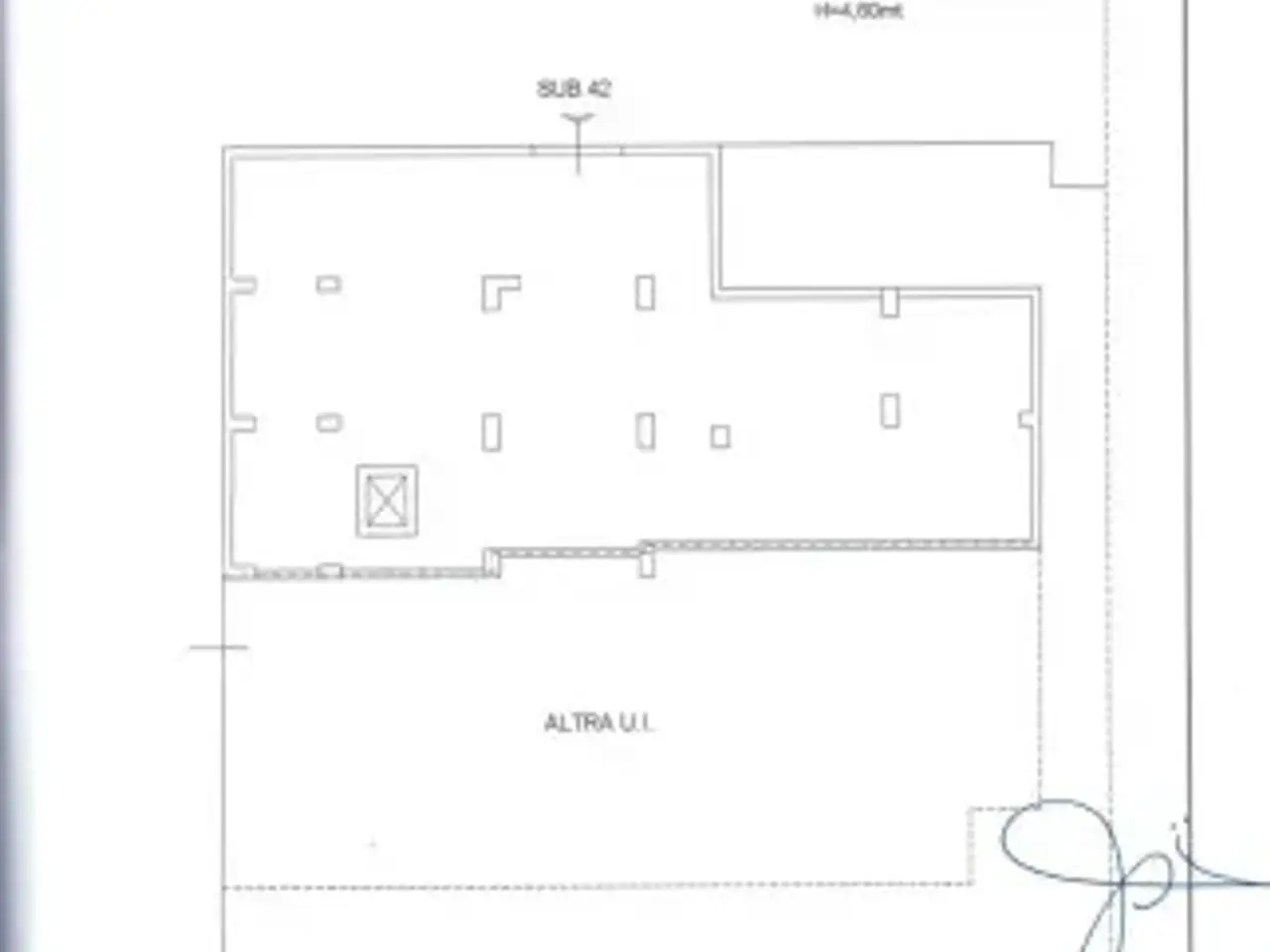 Magazzino in Via Ammiraglio Umberto Cagni 8, Palermo, {3} - Planimetria 1