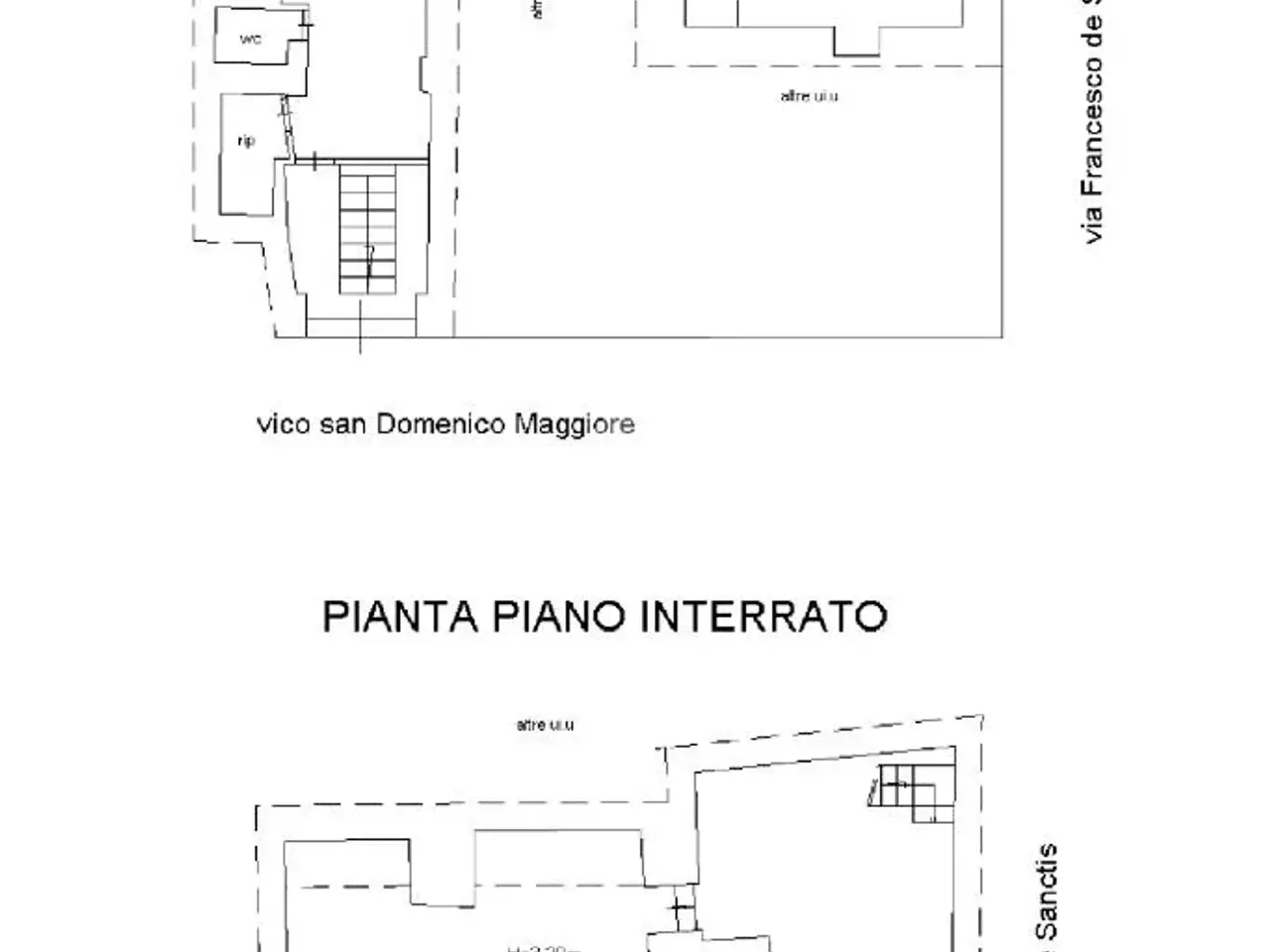 Negozio in Via Francesco De Sanctis 16, Napoli, {3} - Planimetria 1