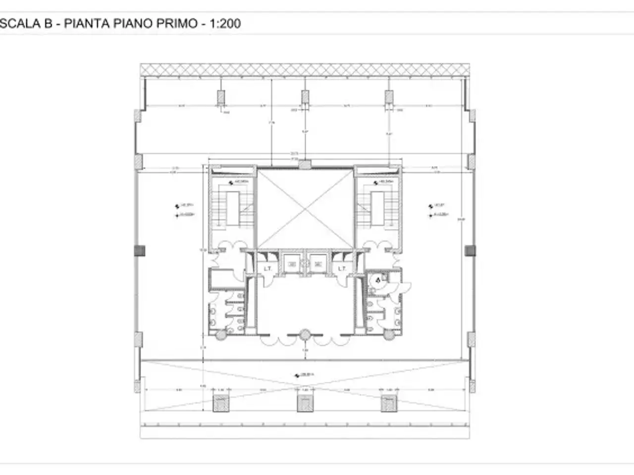 Ufficio in Piazza dei Navigatori, Roma, {3} - Planimetria 1