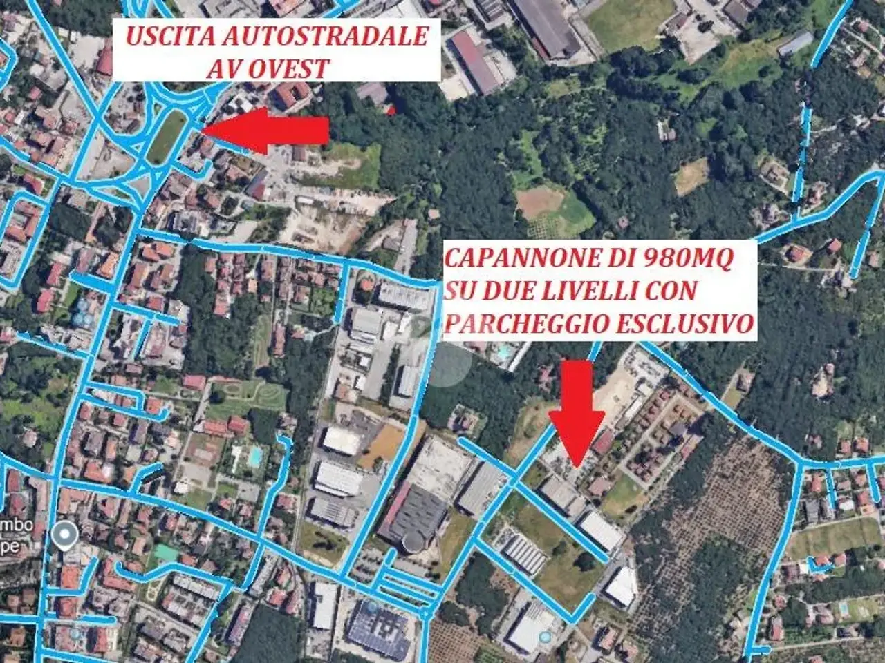 Capannone in Via Prima Traversa Alvanella, Monteforte Irpino, {3} - Foto 2