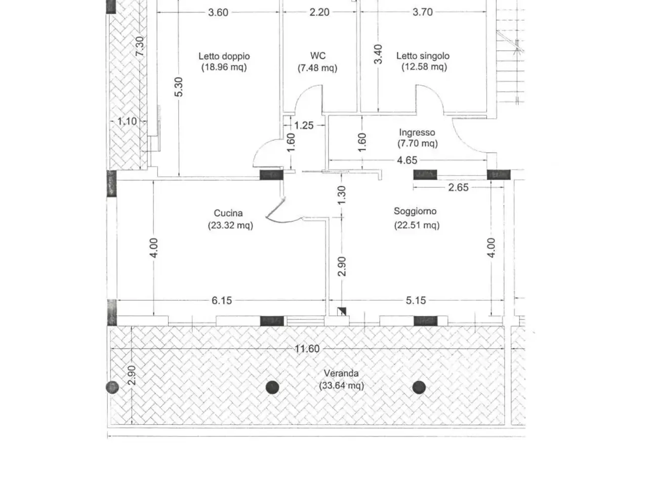 Attico in vendita, Viale Scala Greca 324, Siracusa - Planimetria 1
