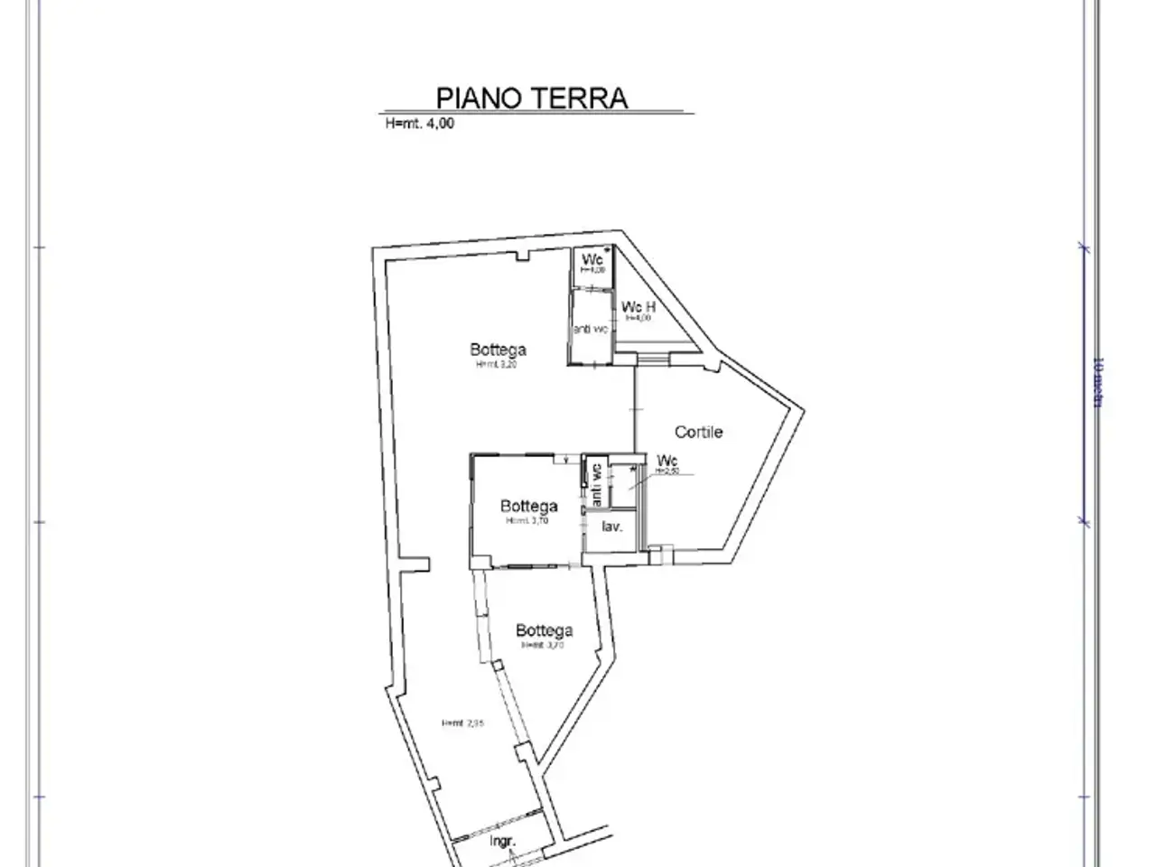 Negozio in Via Etna 6a, San Giovanni La Punta, {3} - Planimetria 1
