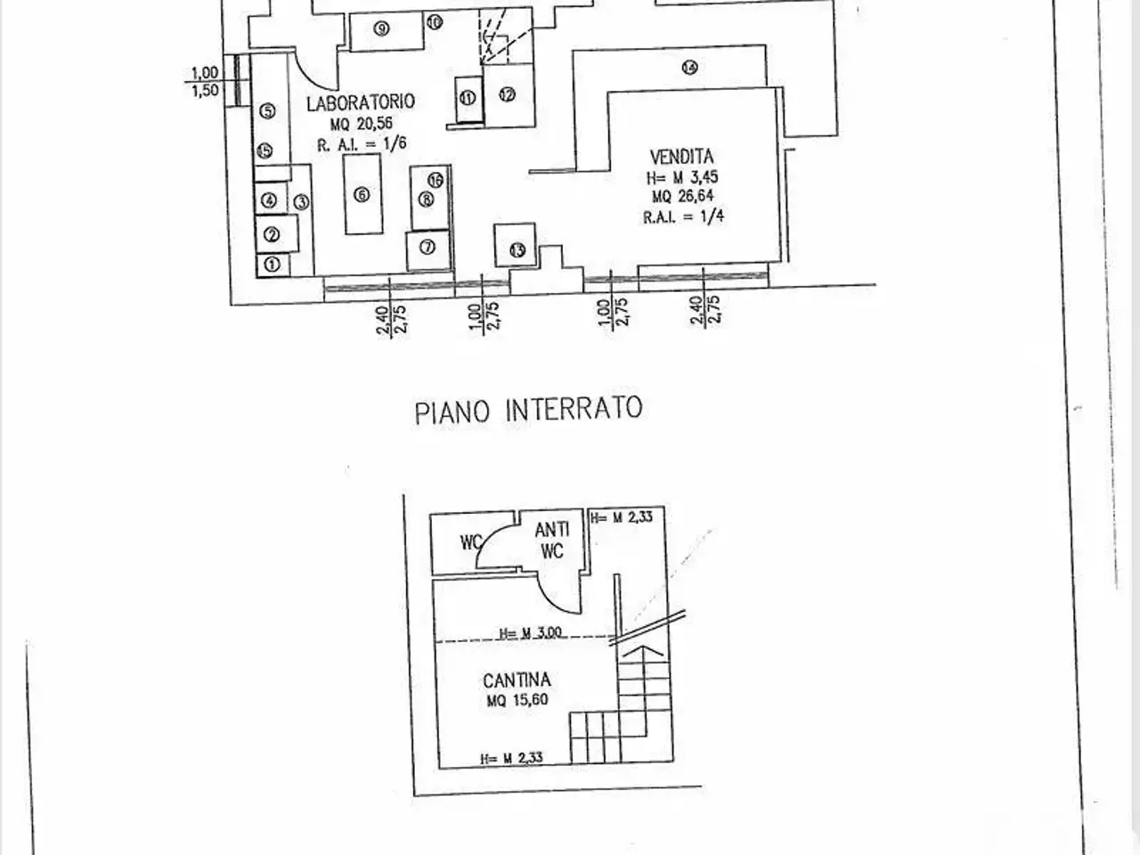 Esercizio commerciale in Via Centro 47, Verona, {3} - Planimetria 1