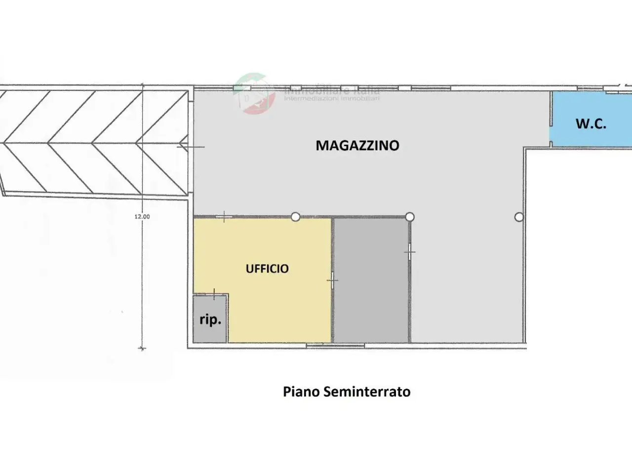 Magazzino in , San Giovanni In Marignano, {3} - Planimetria 1