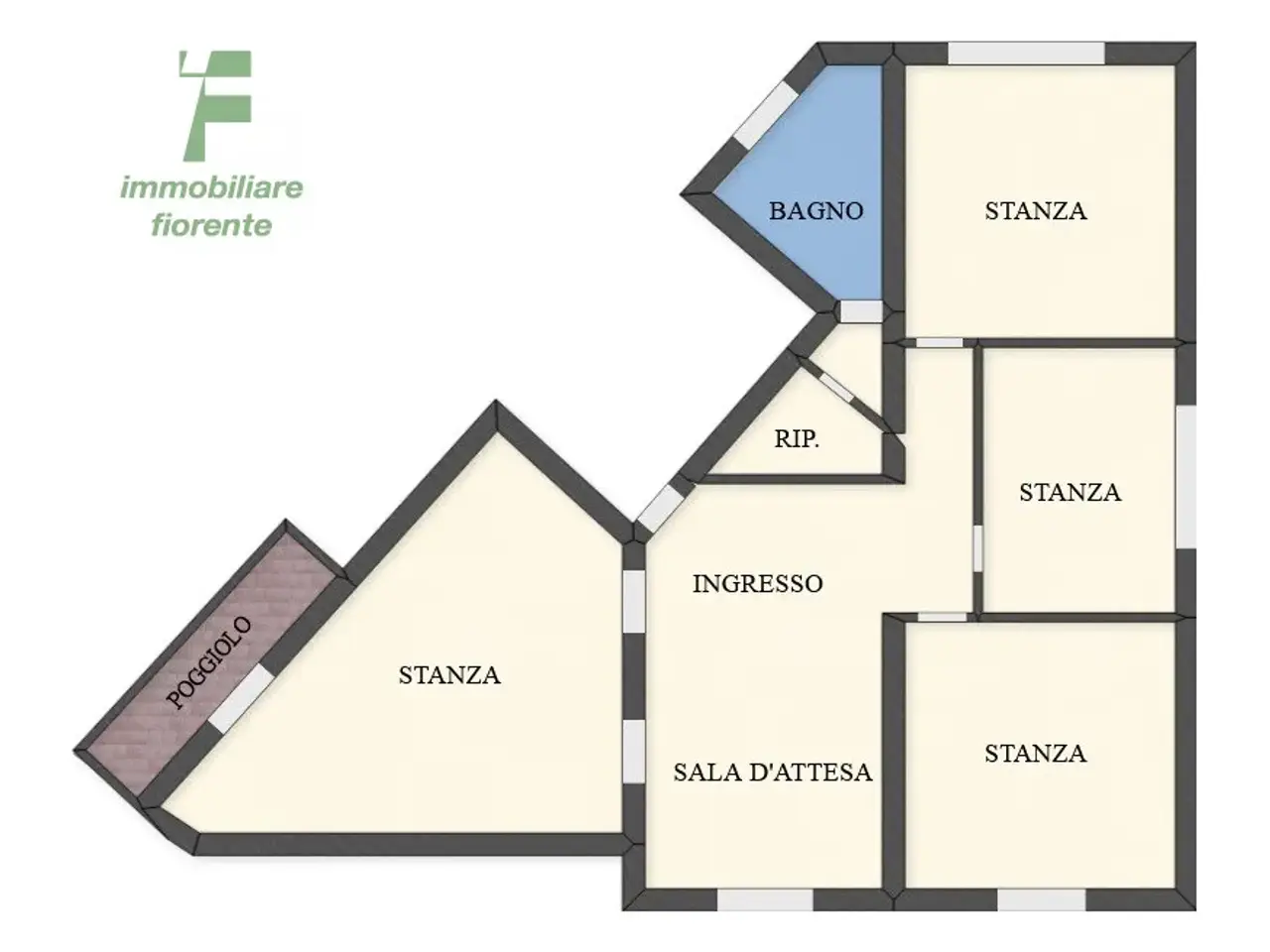 Ufficio in Via Storlato, Padova, {3} - Planimetria 1