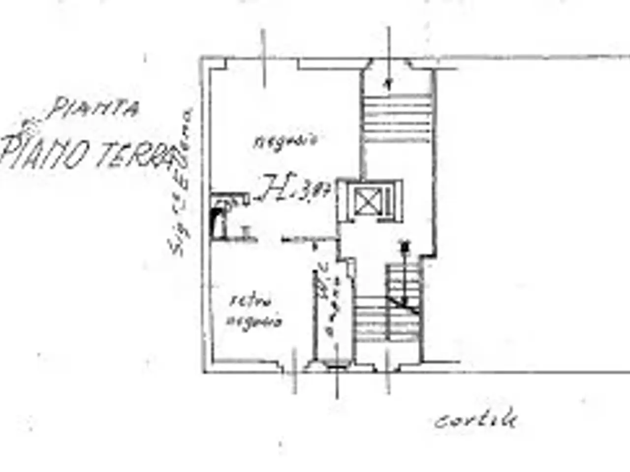 Negozio in Via Po 27, Brandizzo, {3} - Planimetria 1