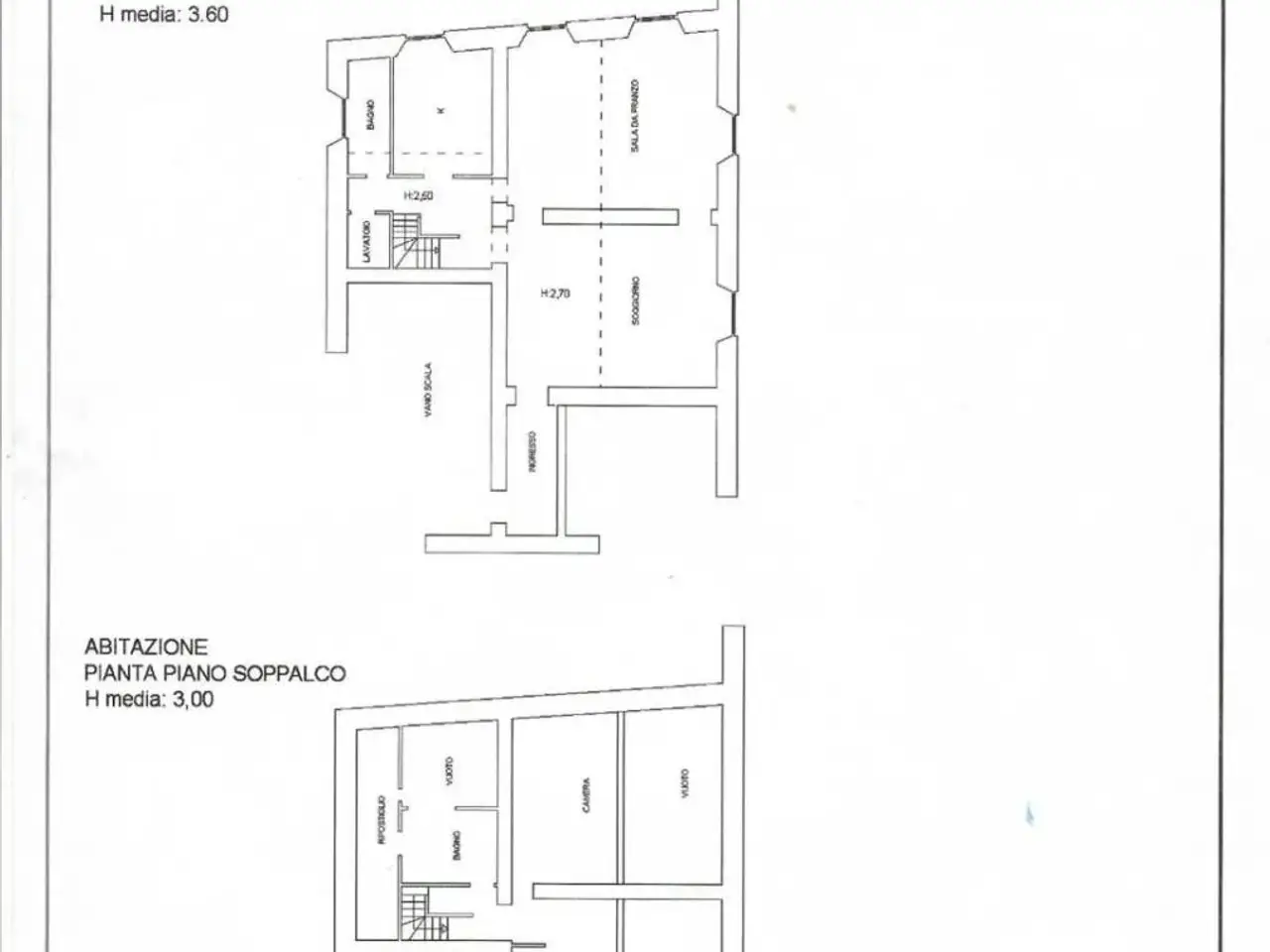 Appartamento in Via Emanuele Filiberto 130, Roma - Planimetria 1