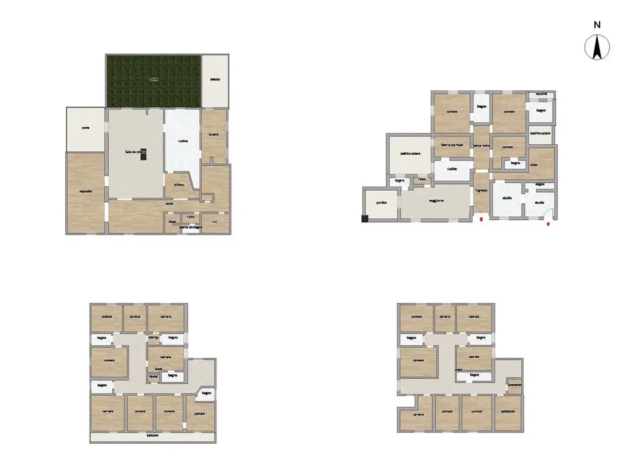 Albergo in Via Giulietti 69, Sirolo, {3} - Planimetria 1