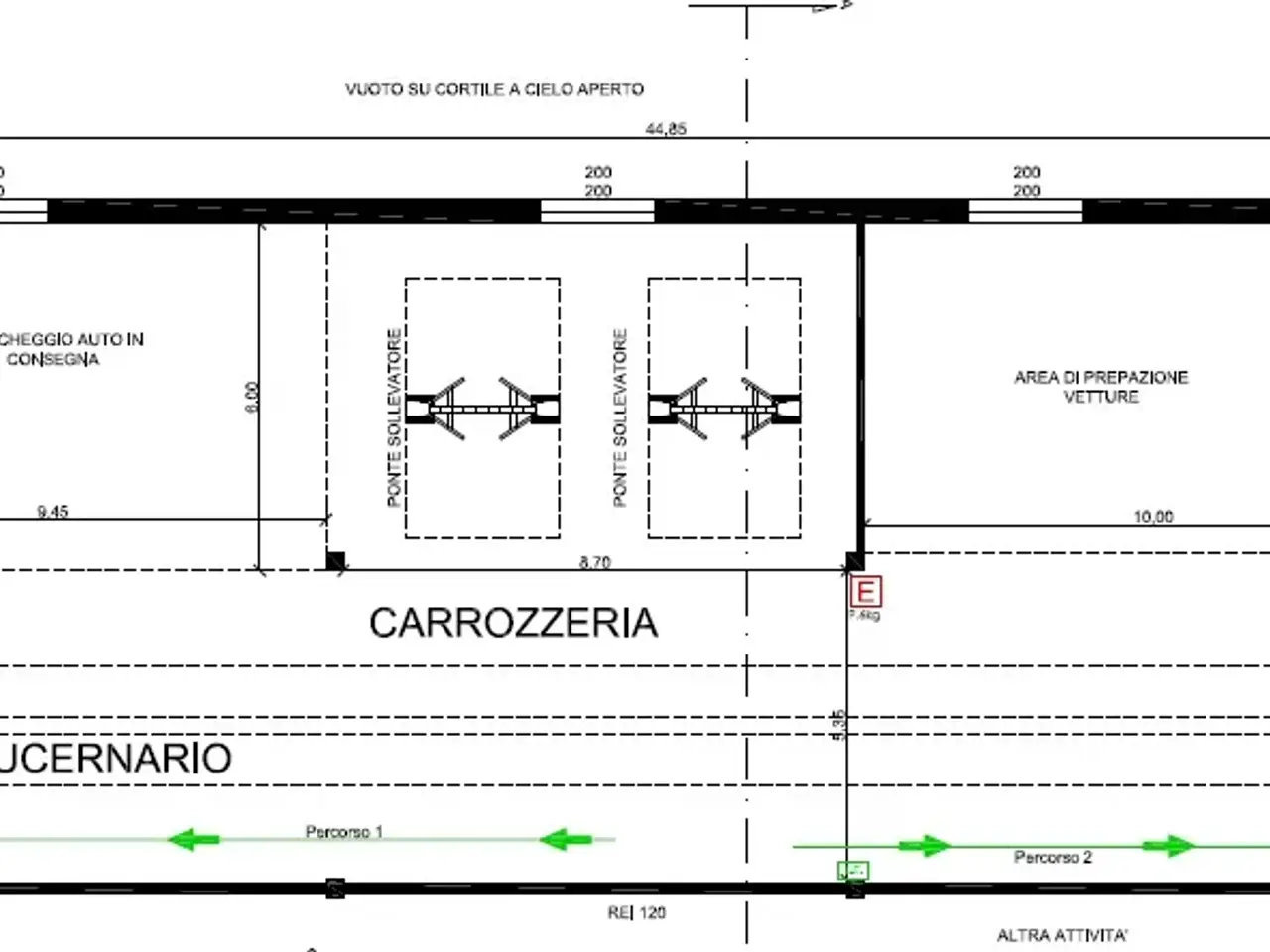 Capannone in Via Giuseppe Cavallo 18, Venaria Reale, {3} - Planimetria 1