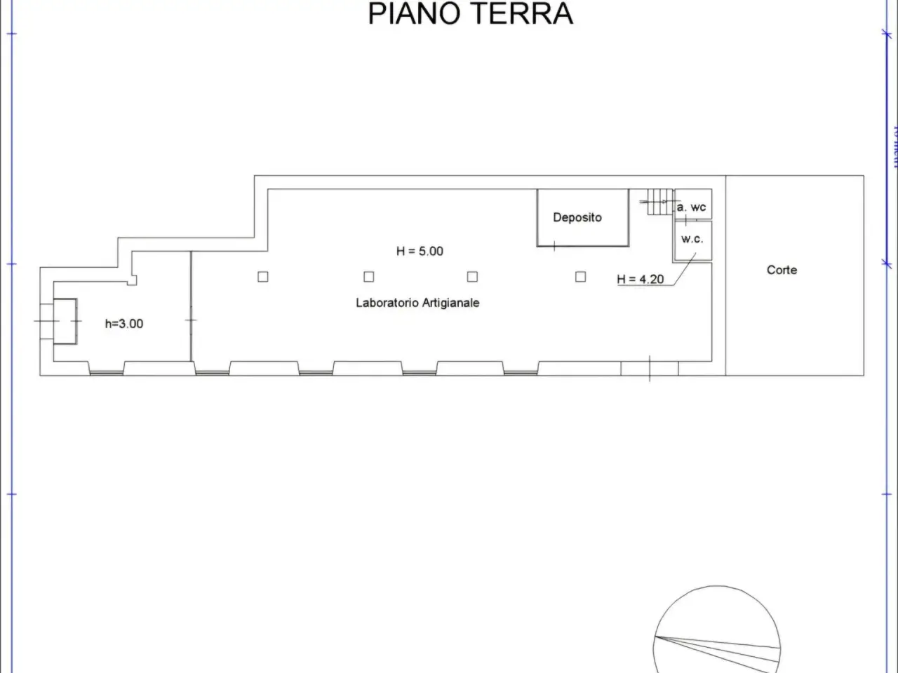 Negozio in Corso Italia 232, Riposto, {3} - Planimetria 1