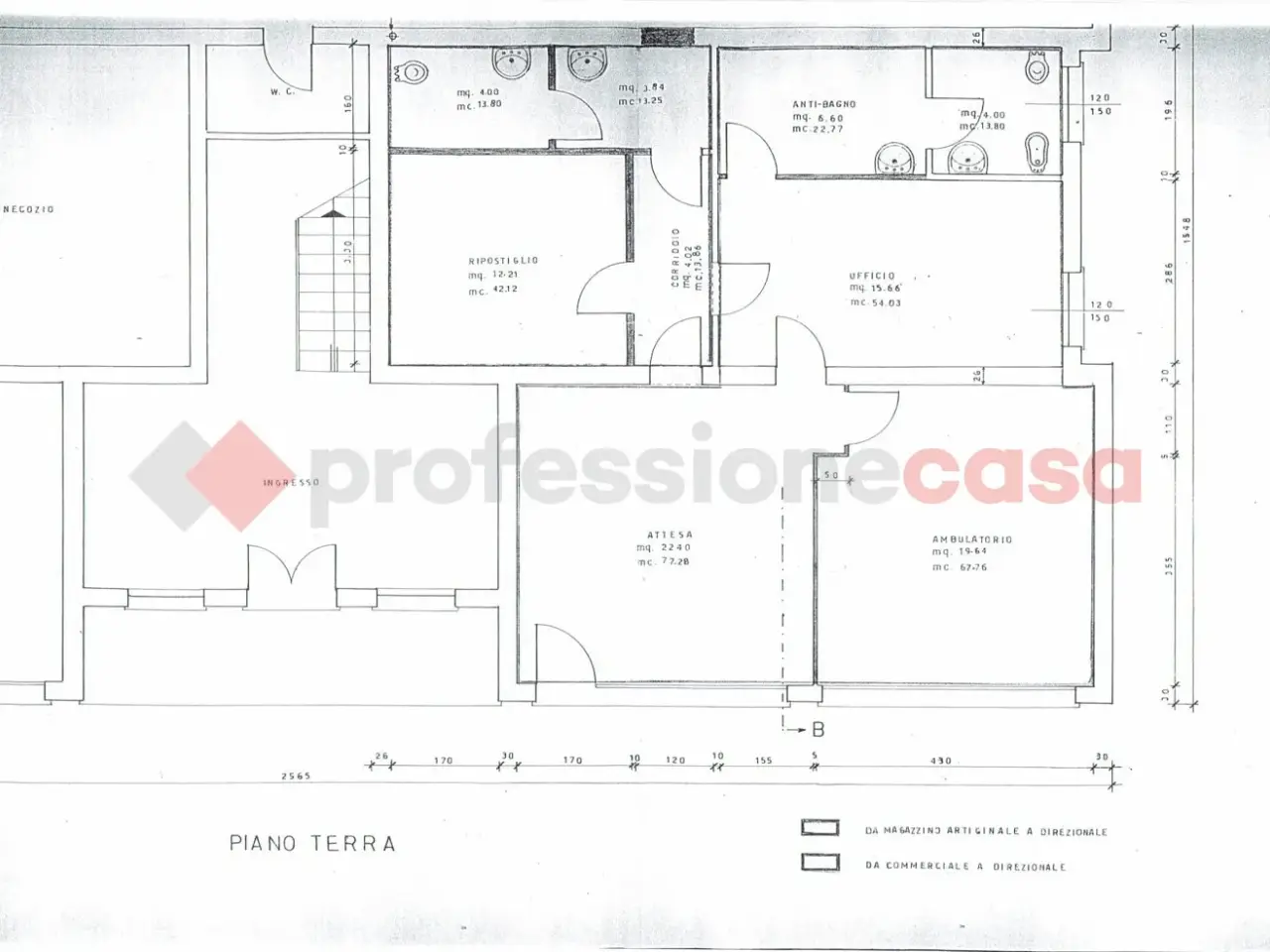 Negozio in Via XX Settembre  Snc, Solesino, {3} - Planimetria 1