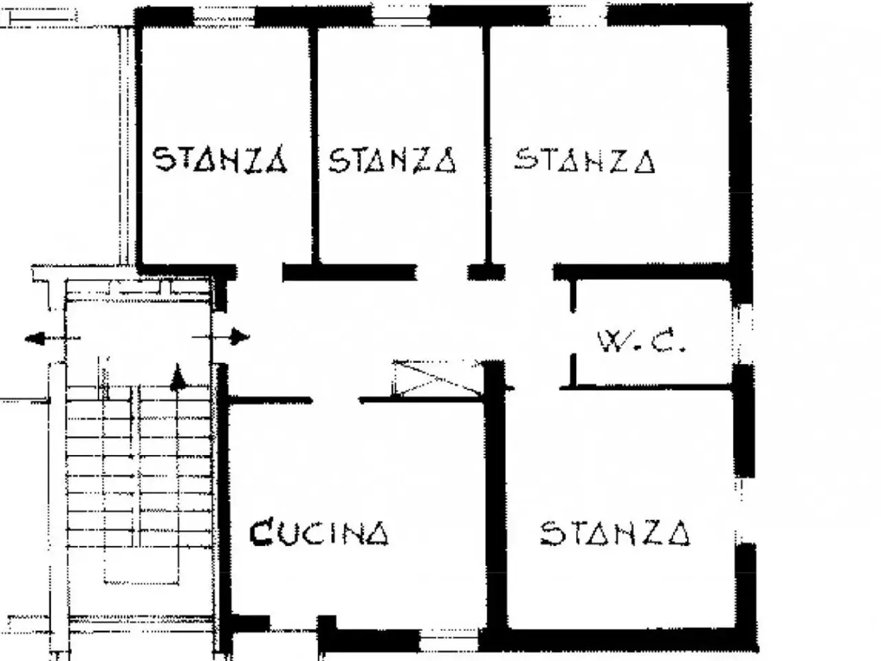 Quadrilocale in vendita, Via Parco Ferroviario, 15, Venezia - Planimetria 1
