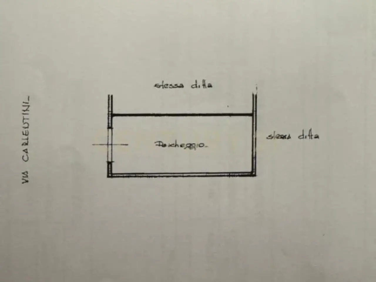 Parcheggio chiuso in Via Carlentini 4, Siracusa, {3} - Planimetria 1