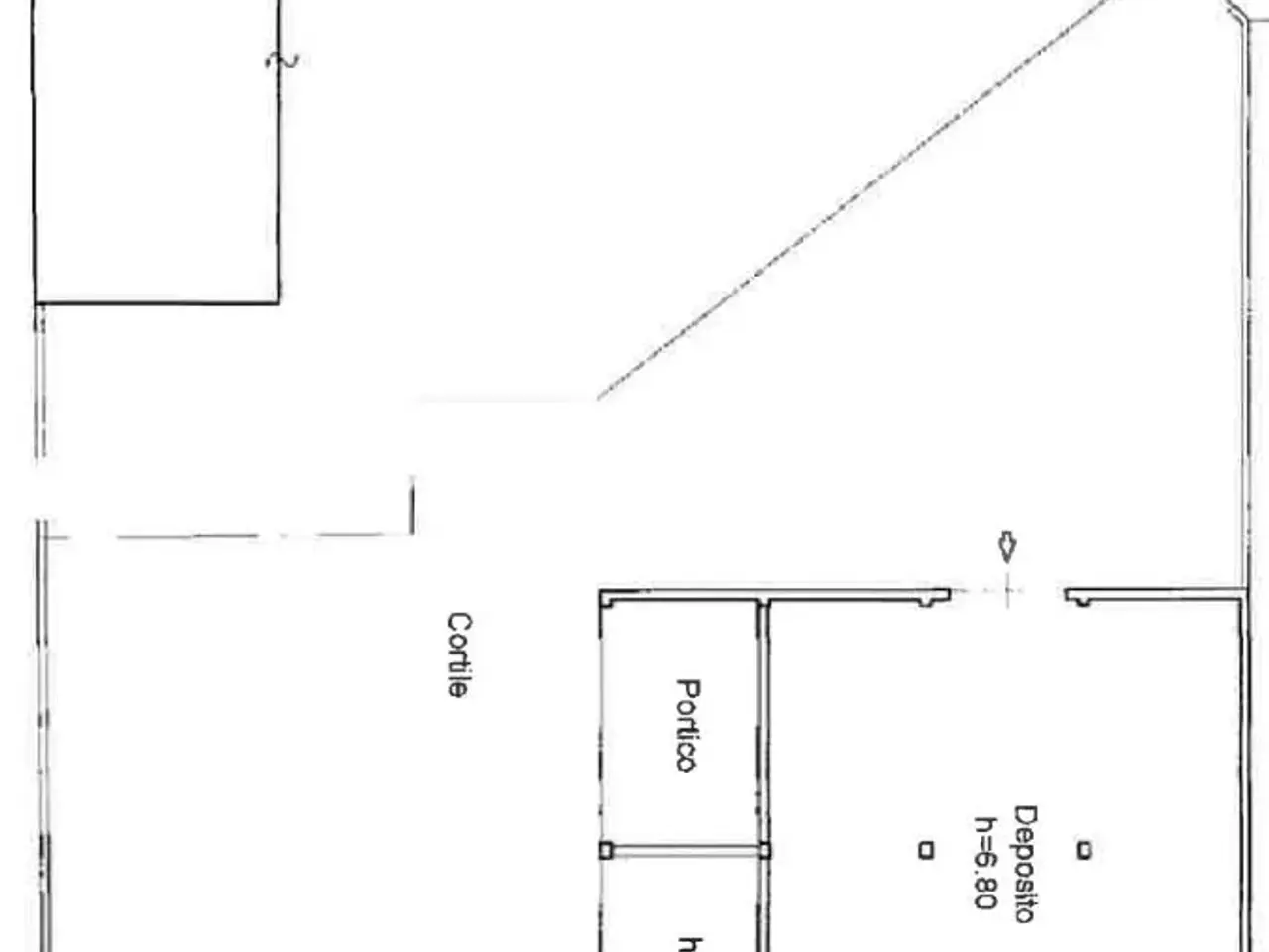 Magazzino in Via Bongiovanni 96, Pozzaglio Ed Uniti, {3} - Planimetria 1