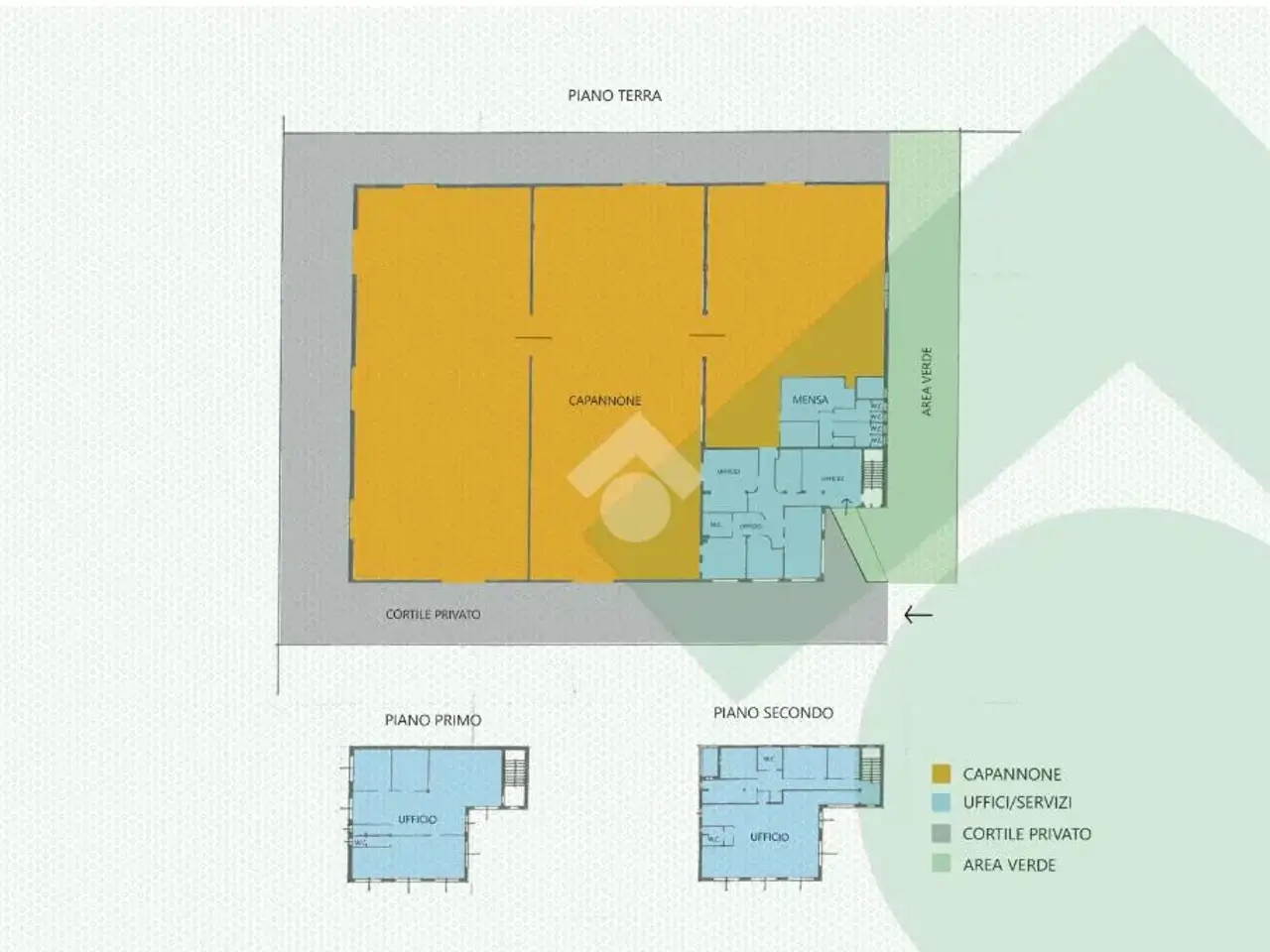 Capannone in Via Achille Grandi 22, Rho, {3} - Planimetria 1