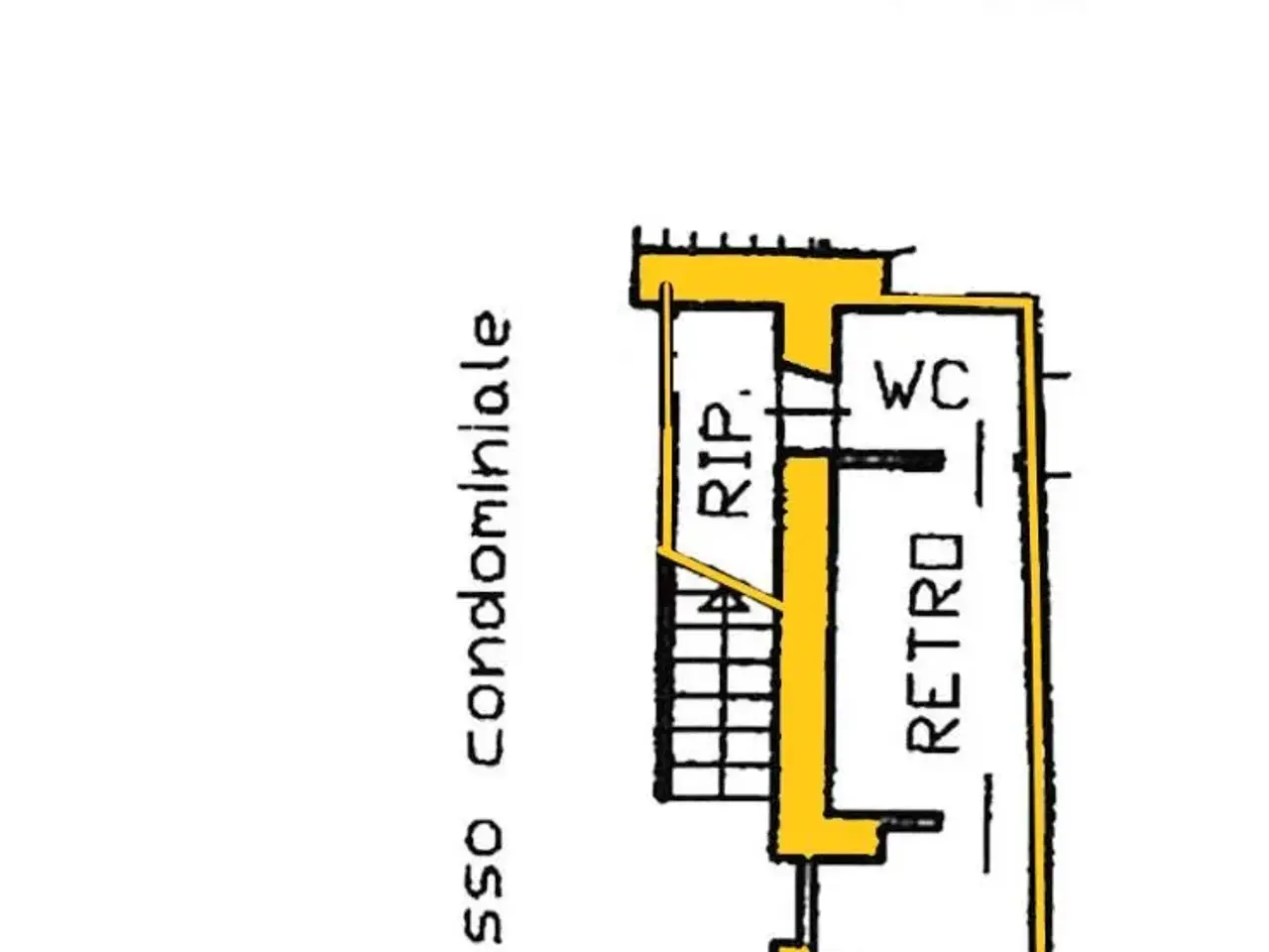 Negozio in vendita, Corso Langhe 51, Alba - Planimetria 1
