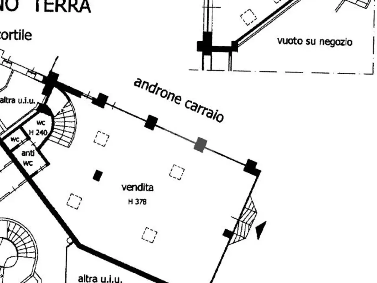 Negozio in Via Torino 50, Cuorgne', {3} - Planimetria 1