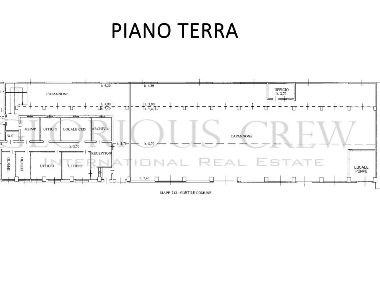 Capannone in Via Palladio 20, Cornaredo, {3} - Planimetria 1