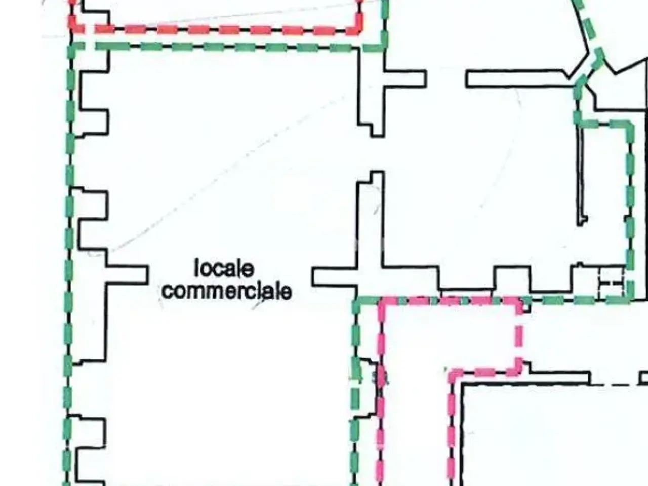 Negozio in Via Caduti di Via Fani, Maglie, {3} - Planimetria 1
