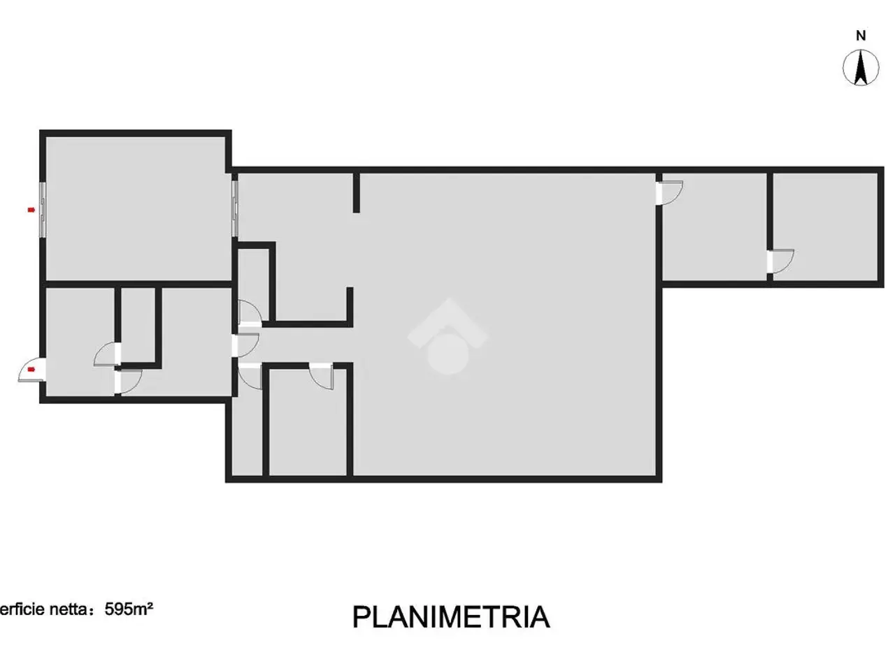 Capannone in Via Spianà 85, San Giorgio In Bosco, {3} - Planimetria 1