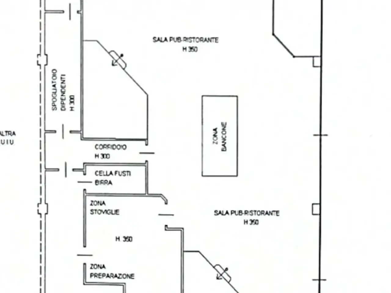 Negozio in Corso Vercelli 334, Ivrea, {3} - Planimetria 1