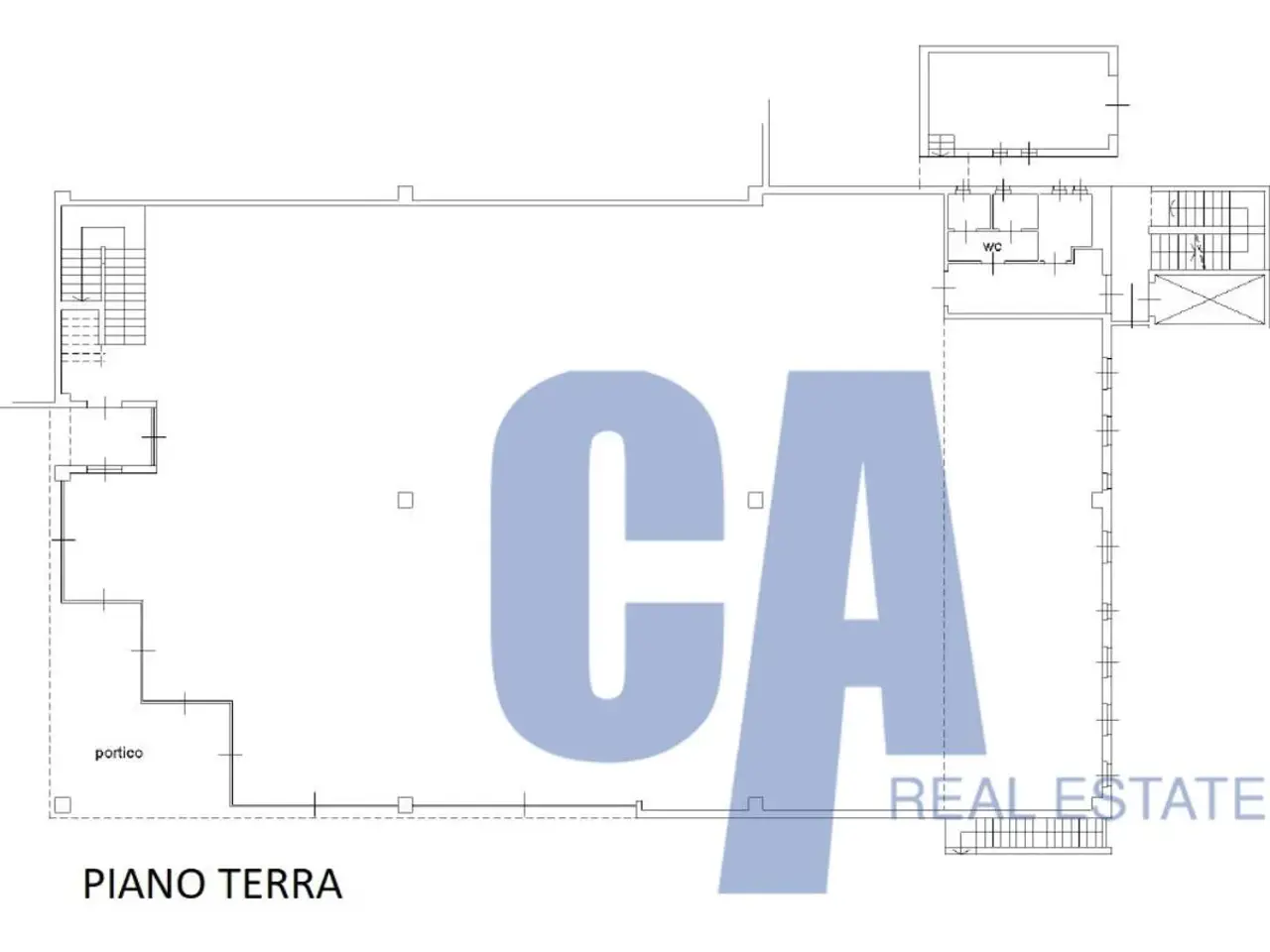 Negozio in Via di Dio F.Lli, Cernusco Sul Naviglio, {3} - Planimetria 1