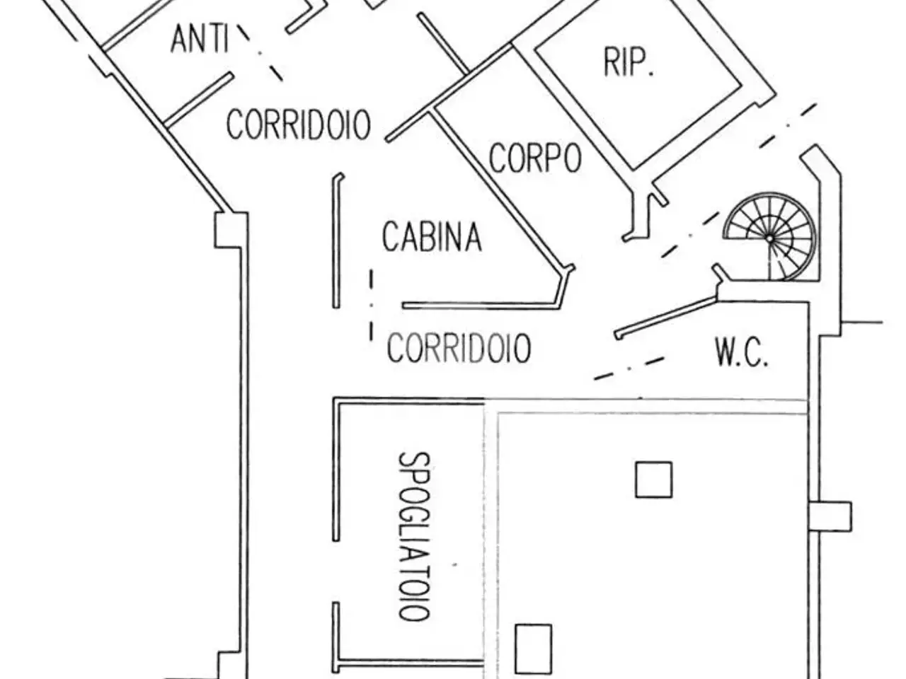 Negozio in Via Moggioli, Trento, {3} - Planimetria 1
