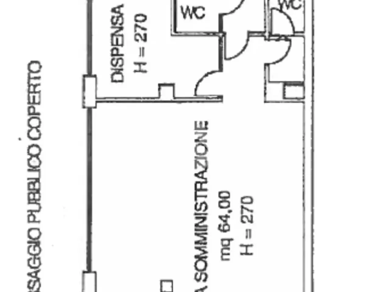 Negozio in Via Lucchini, Cremona, {3} - Planimetria 1