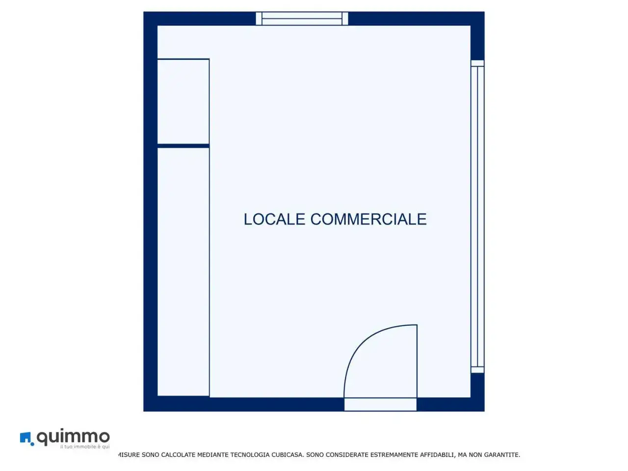 Negozio in Viale Venezia Giulia, N. 6, Cormons, {3} - Planimetria 1