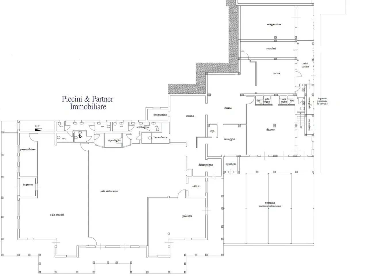 Hotel in , Magione, {3} - Planimetria 1