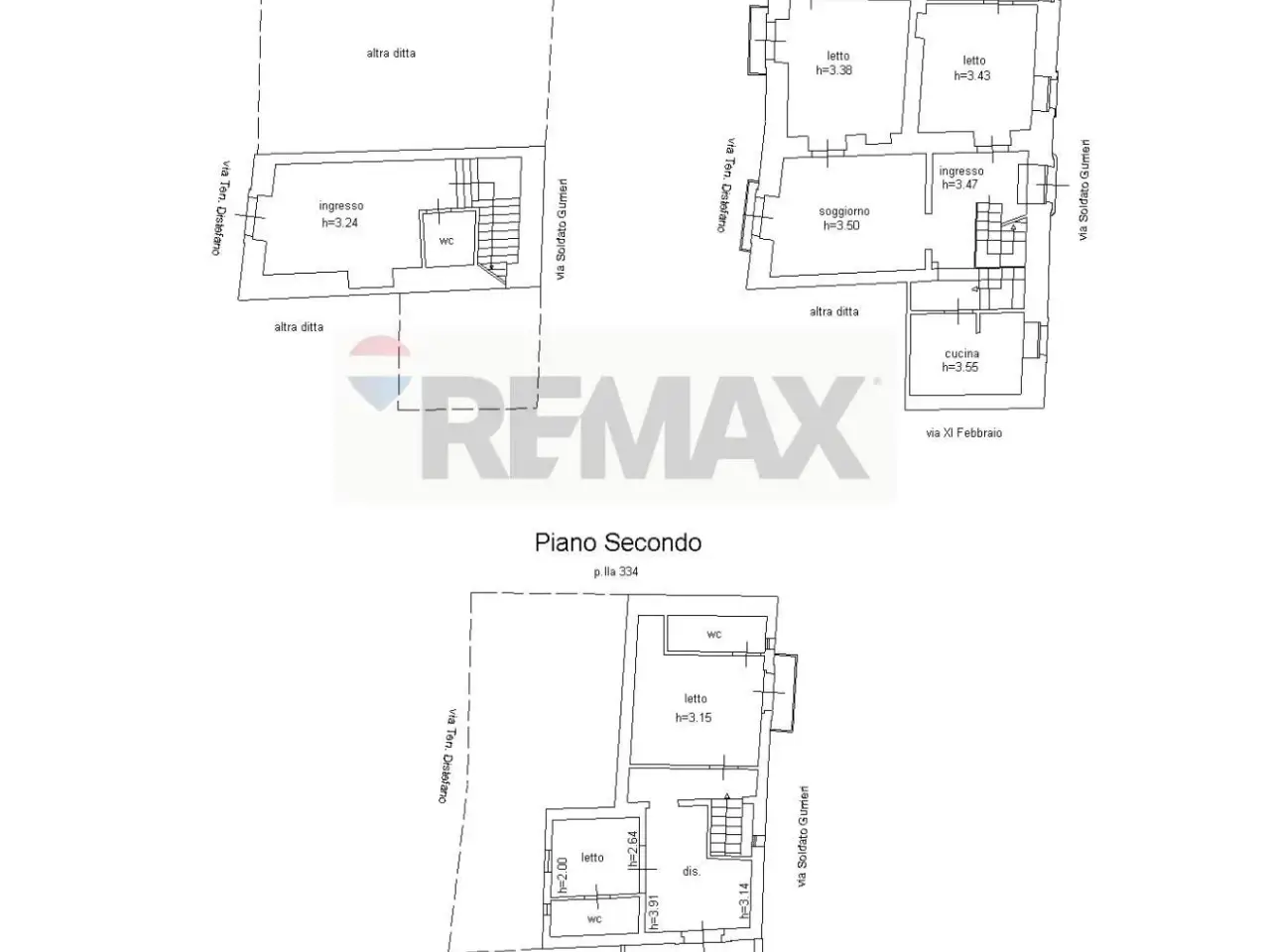Albergo in Via Tenente Distefano 4, Ragusa, {3} - Planimetria 1