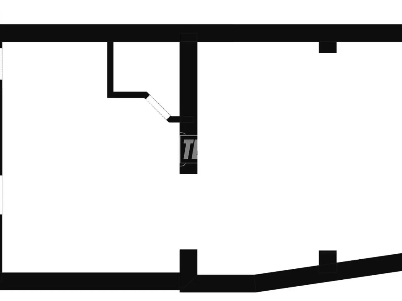 Negozio in Via Roma 23, Orbassano, {3} - Planimetria 1
