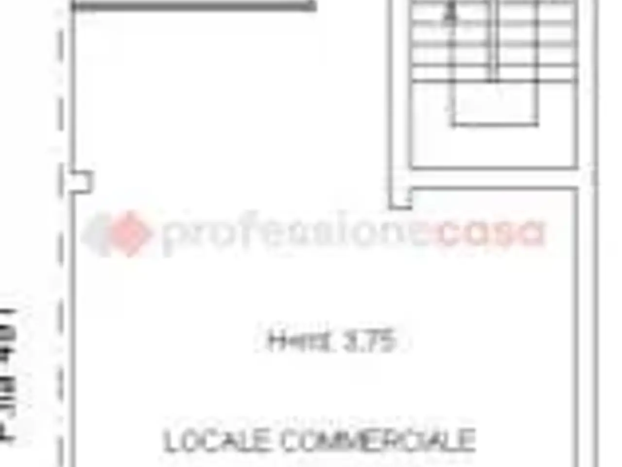 Negozio in Via Pisa Snc, Mondragone, {3} - Planimetria 1