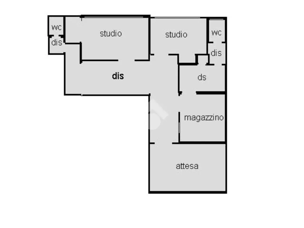 Negozio in Piazza Aldo Moro 42, Mirano, {3} - Planimetria 1