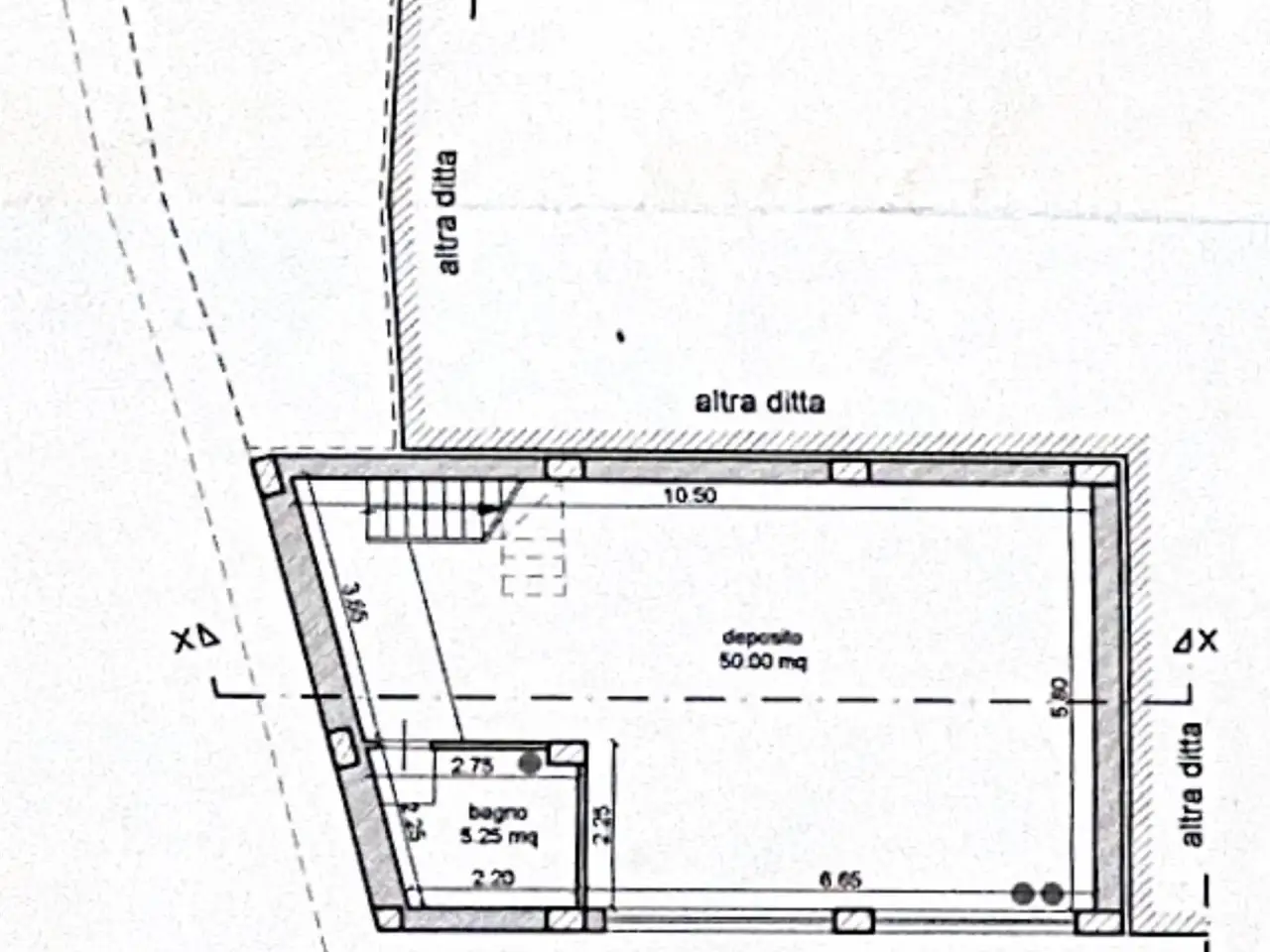 Negozio in Via Miramare, Avola, {3} - Planimetria 1