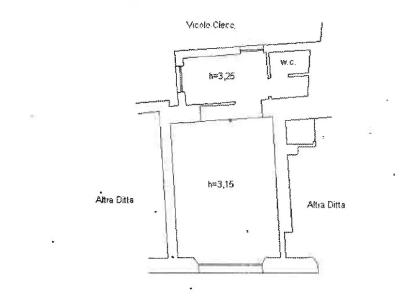 Negozio in Via Roma, Lavagna, {3} - Planimetria 1