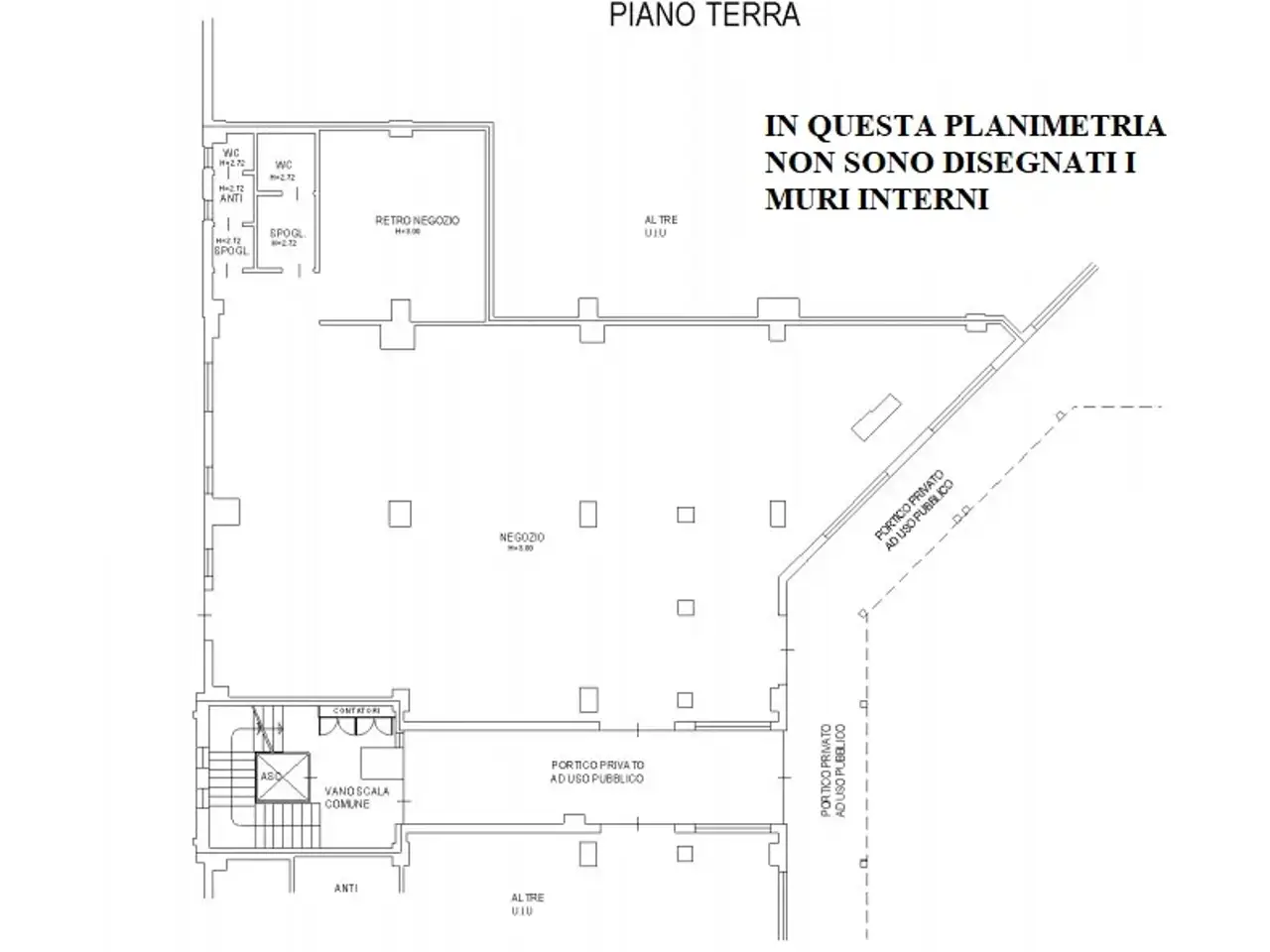 Ufficio in Via Cavour 20, Cavezzo, {3} - Planimetria 1