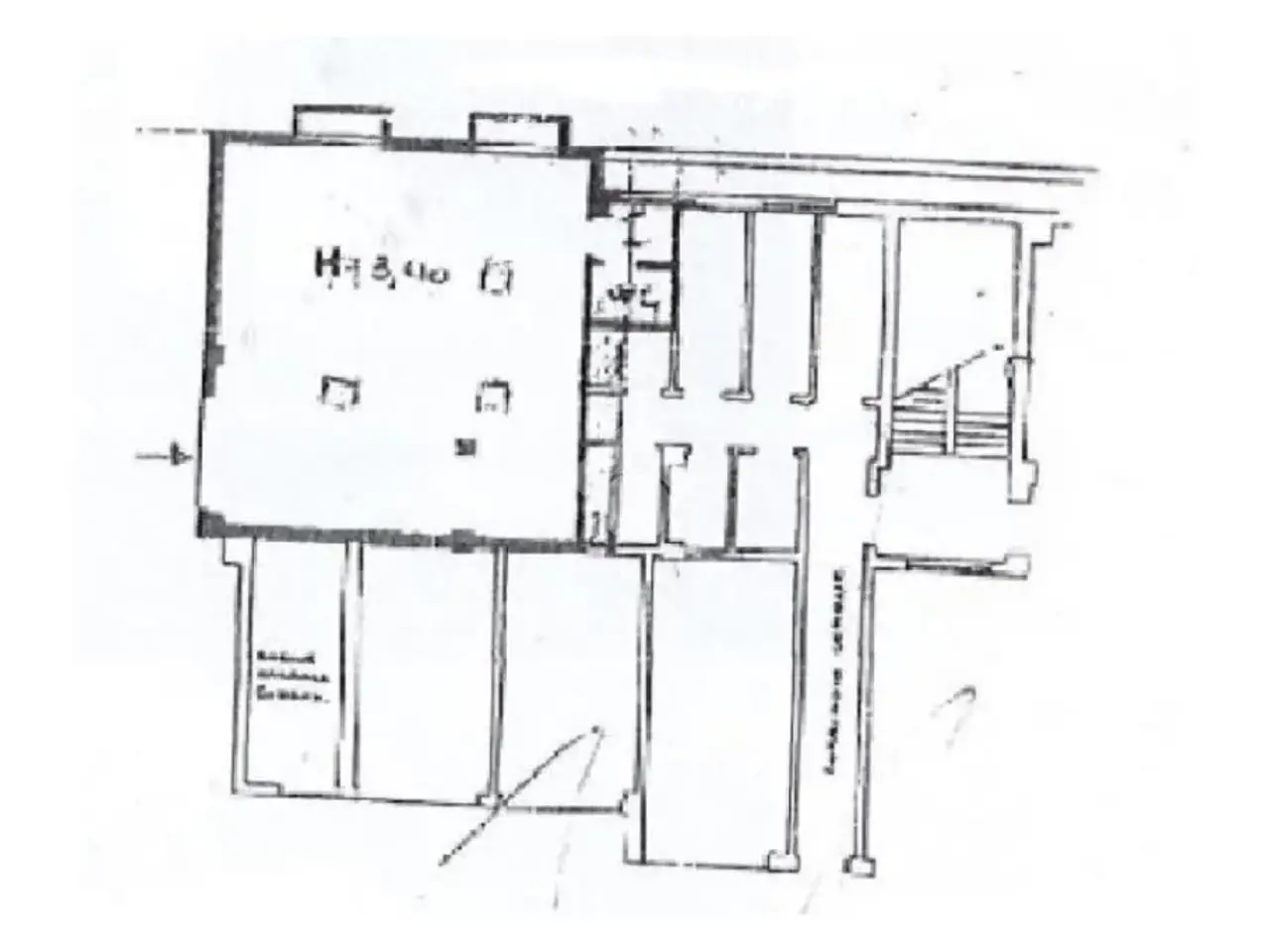 Magazzino in Via Edmondo De Amicis, Melegnano, {3} - Planimetria 1