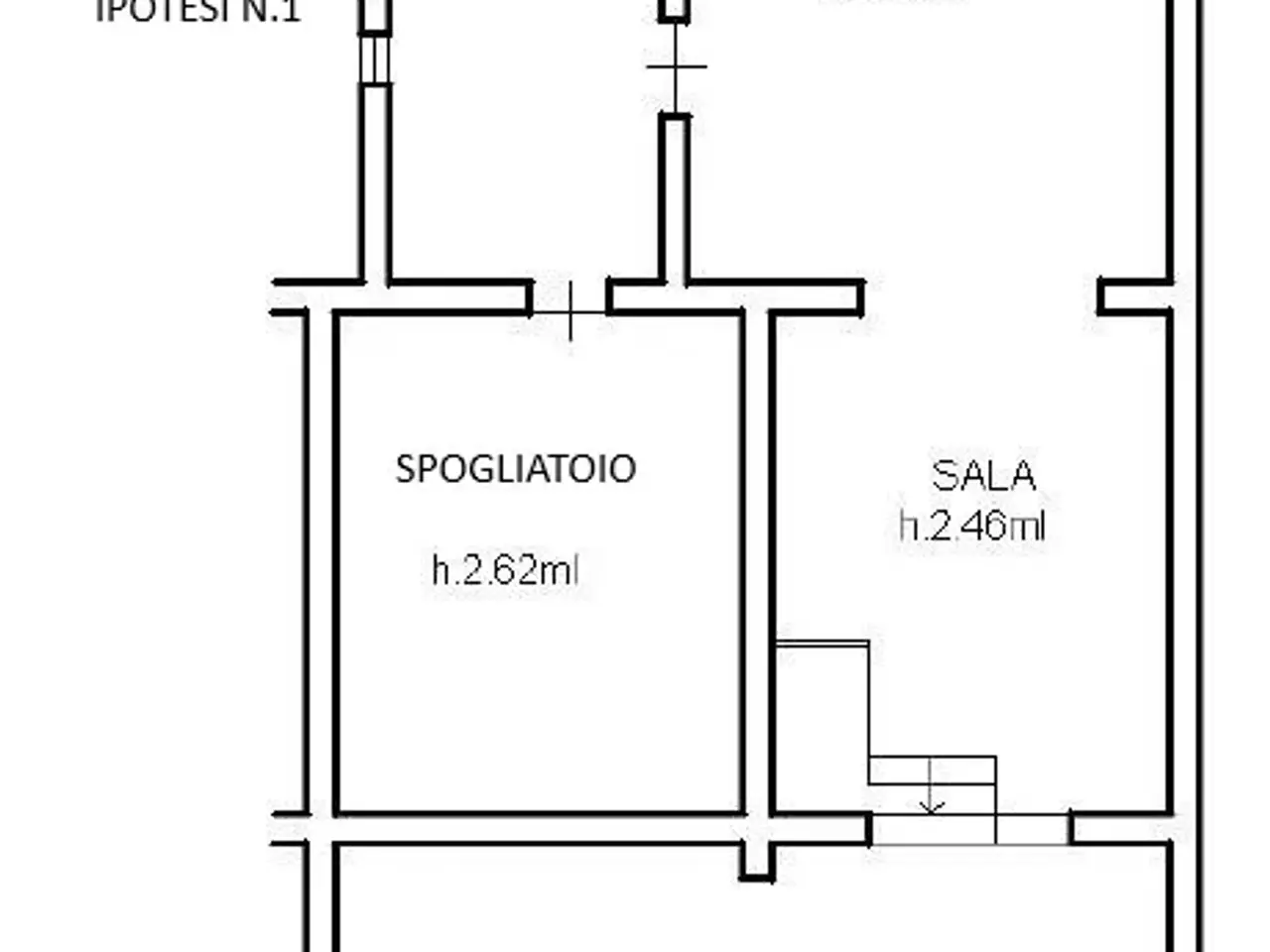 Negozio in Via Tiziano Aspetti, Padova, {3} - Planimetria 1