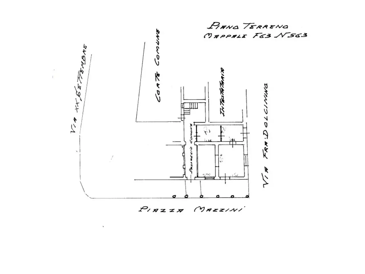 Negozio in Piazza Mazzini 5, Borgosesia, {3} - Planimetria 1