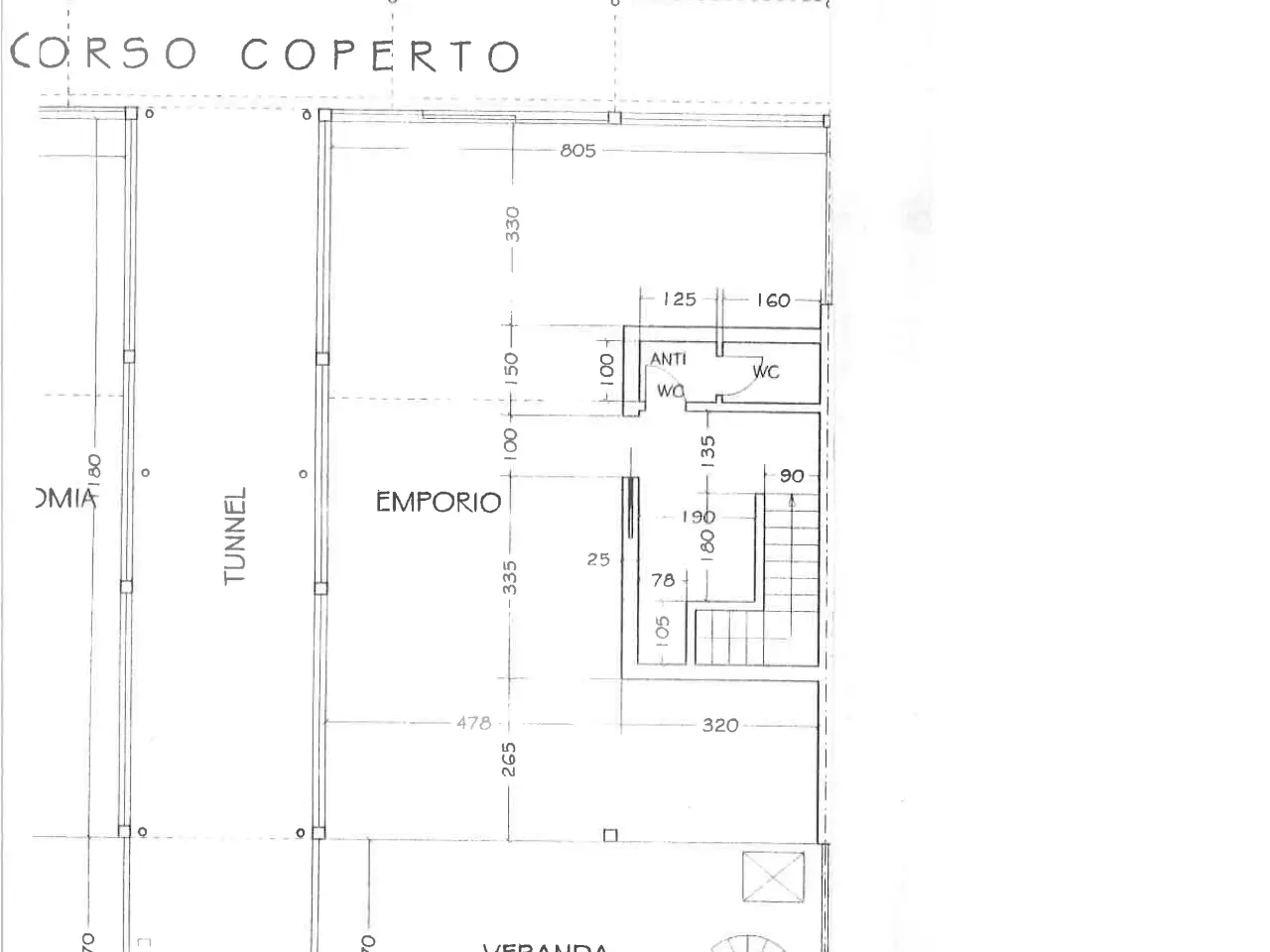 Locale commerciale in , Viareggio, {3} - Planimetria 1