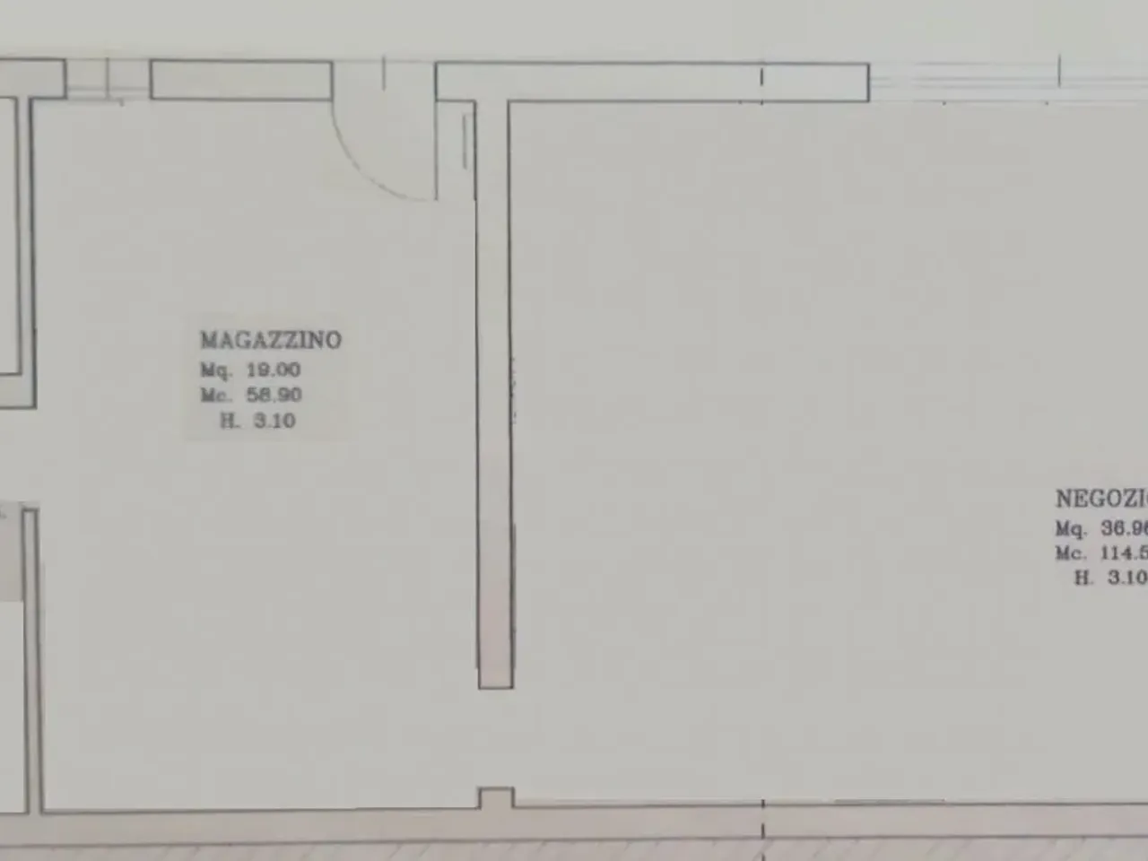 Pizzeria in Via Petrarca, Albignasego, {3} - Planimetria 1