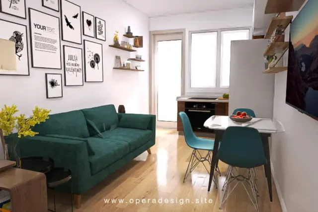 One-room flat in {3}, Giannone 1 - Photo 1