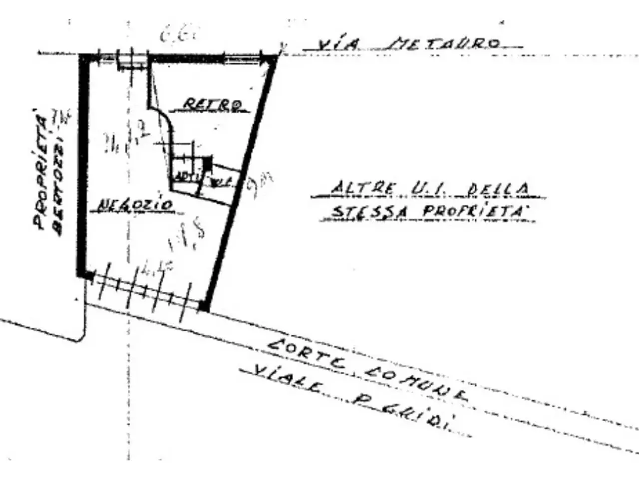 Negozio in Via Guidi Paolo 120, Bellaria-Igea Marina, {3} - Planimetria 1