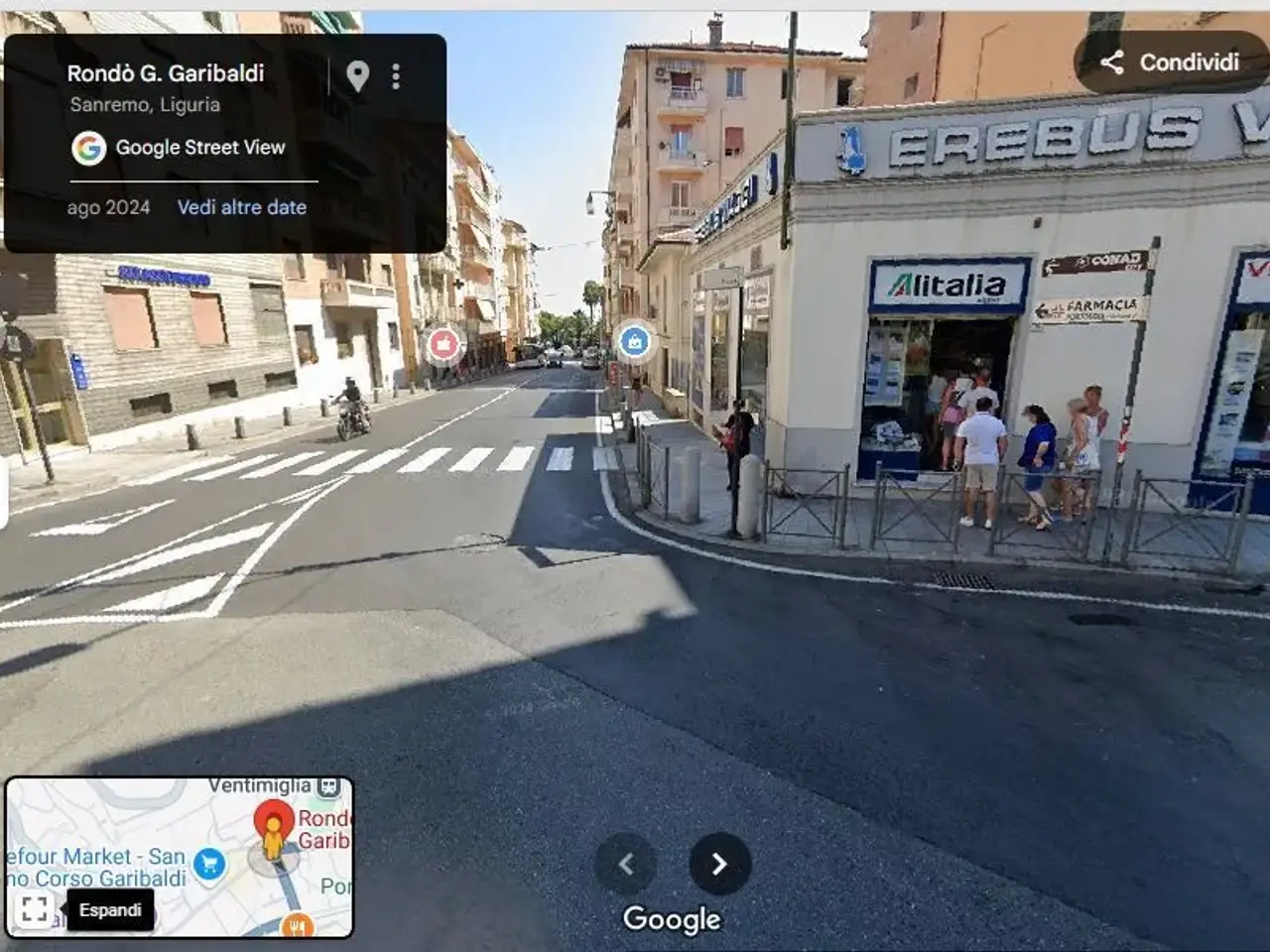 Parcheggio chiuso in Rondò G. Garibaldi 16, Sanremo, {3} - Foto 2