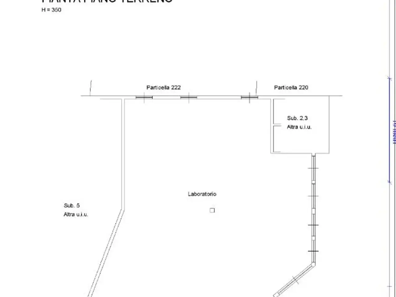 Laboratorio in Via Malta 34, Torino, {3} - Planimetria 1