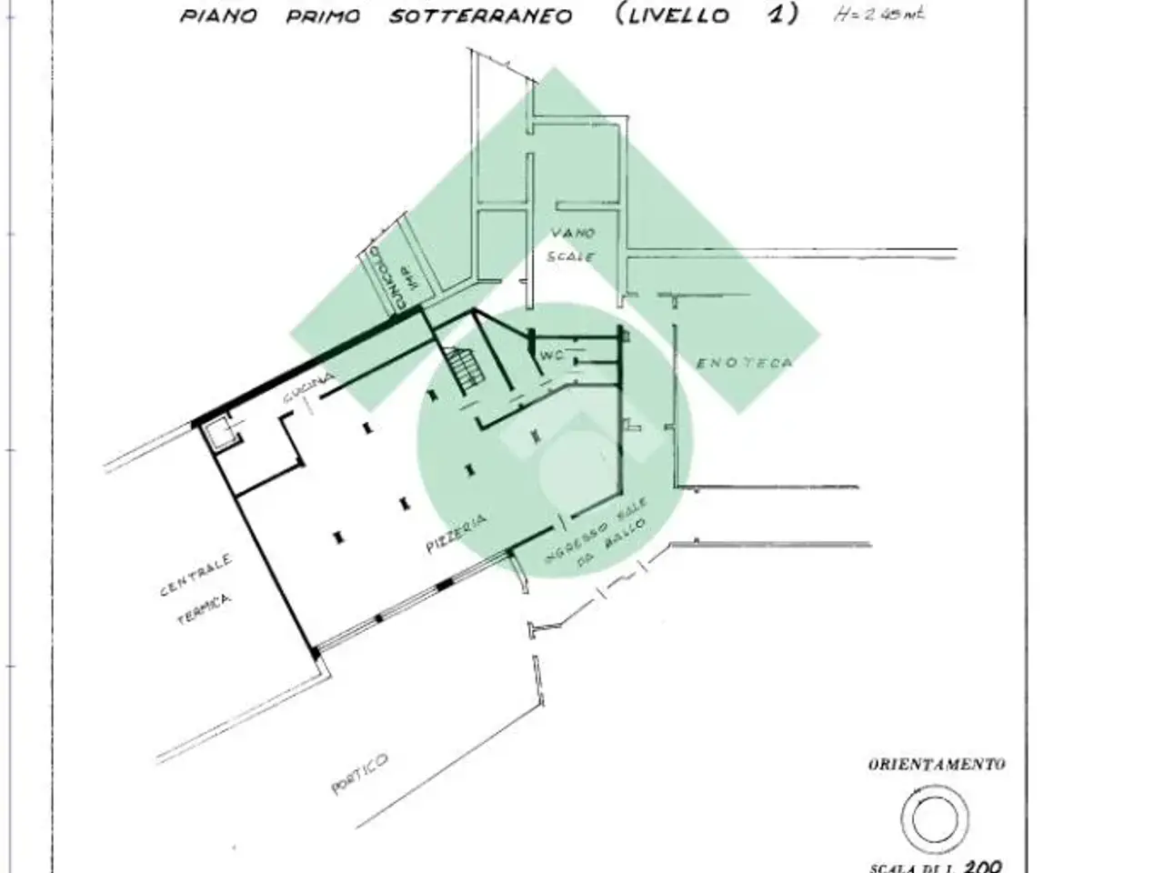 Negozio in Frazione Pos 4, Gressan, {3} - Planimetria 1