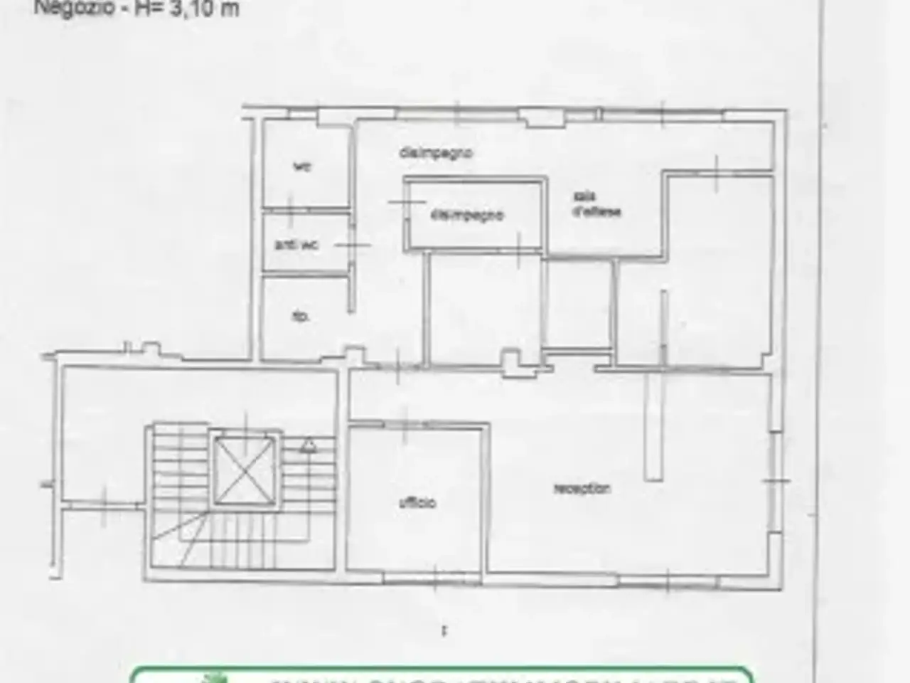 Ufficio in , Guidonia Montecelio, {3} - Planimetria 1