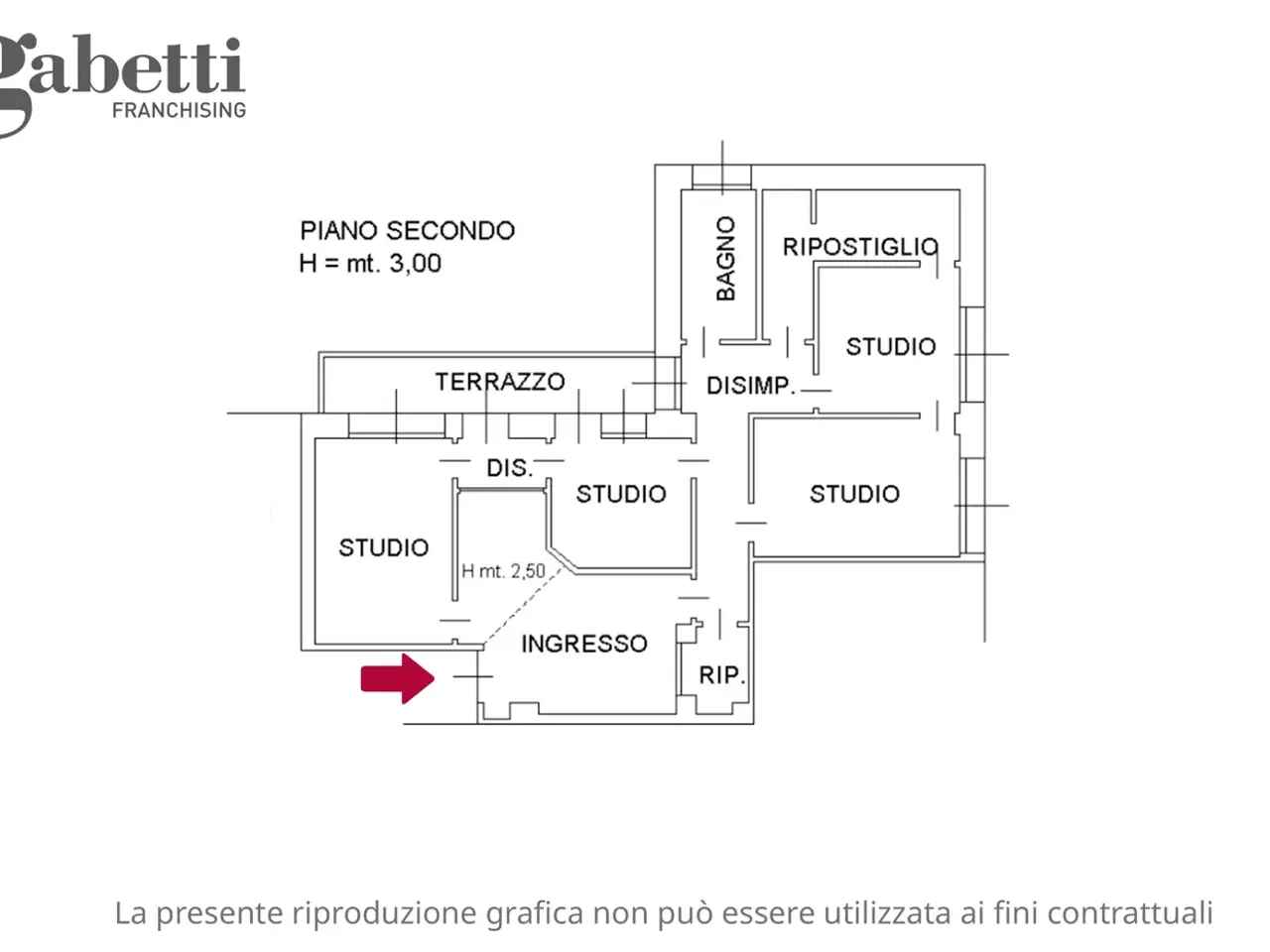 Ufficio in , Pordenone, {3} - Planimetria 1