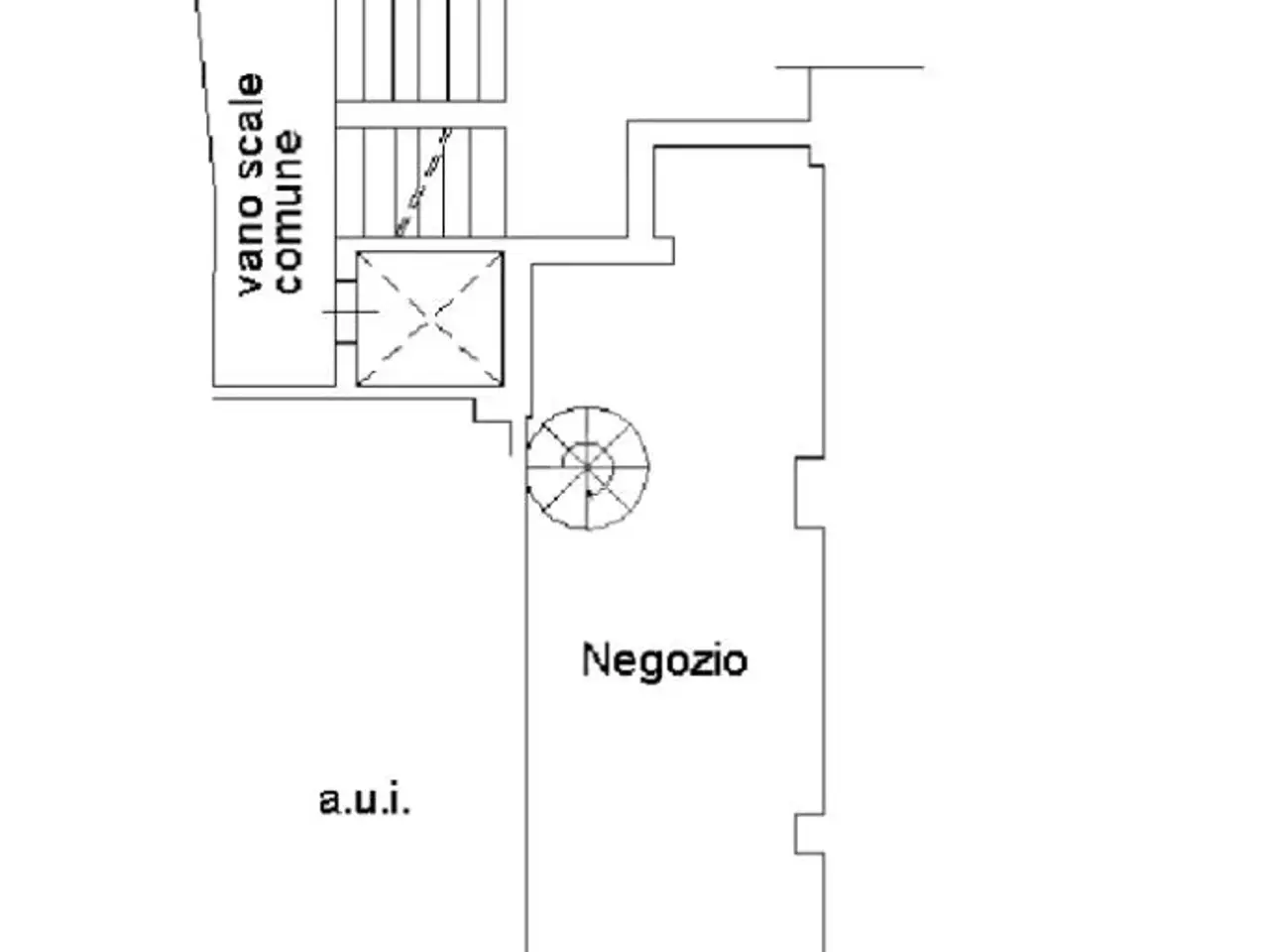 Negozio in Strada Benedetto Cairoli 1, Parma, {3} - Planimetria 1